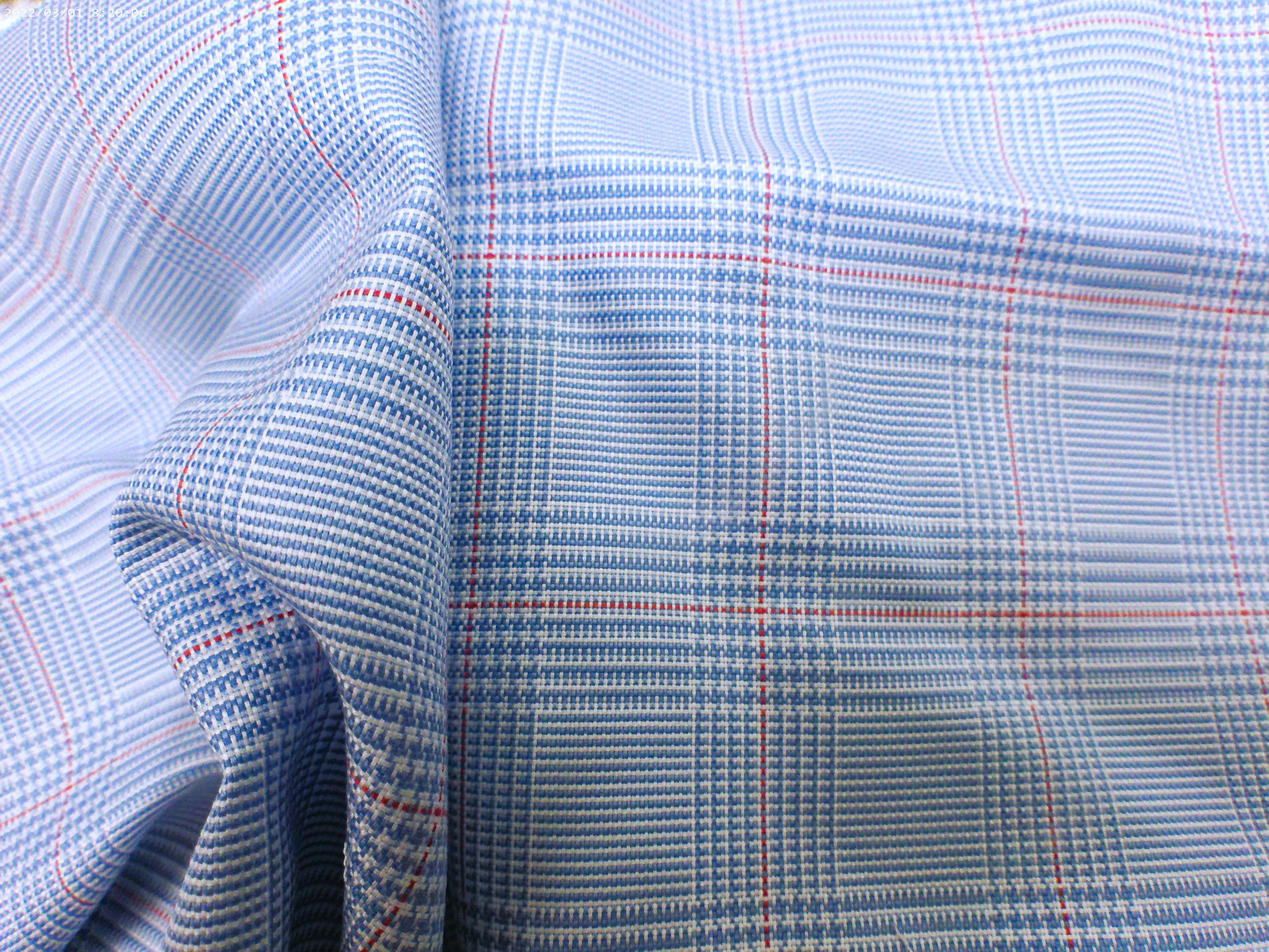 Multicolour Check Egyptian Cotton Shirting