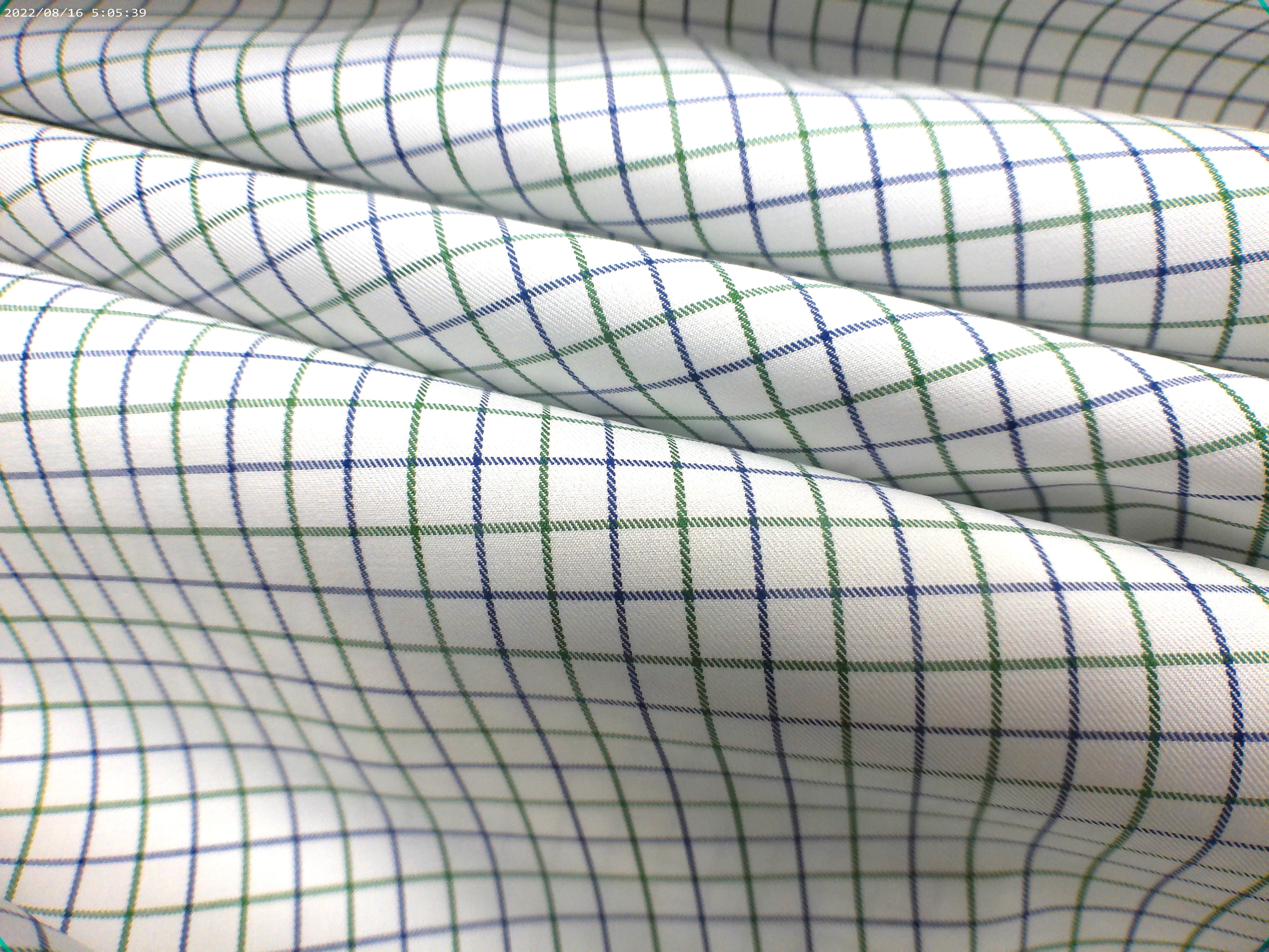 Multicolour Check Egyptian Cotton Shirting