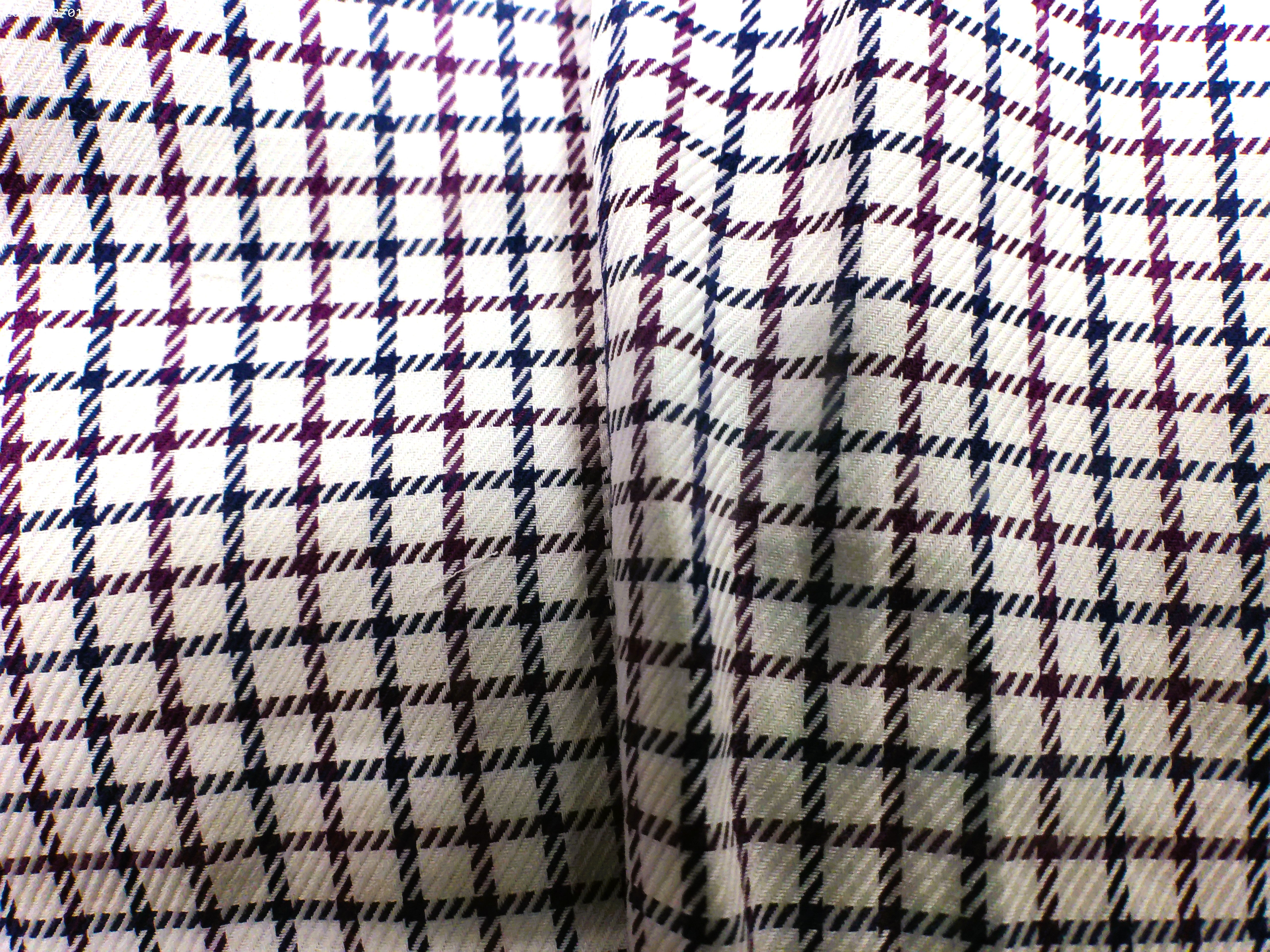 Multicolour Check Egyptian Cotton Shirting