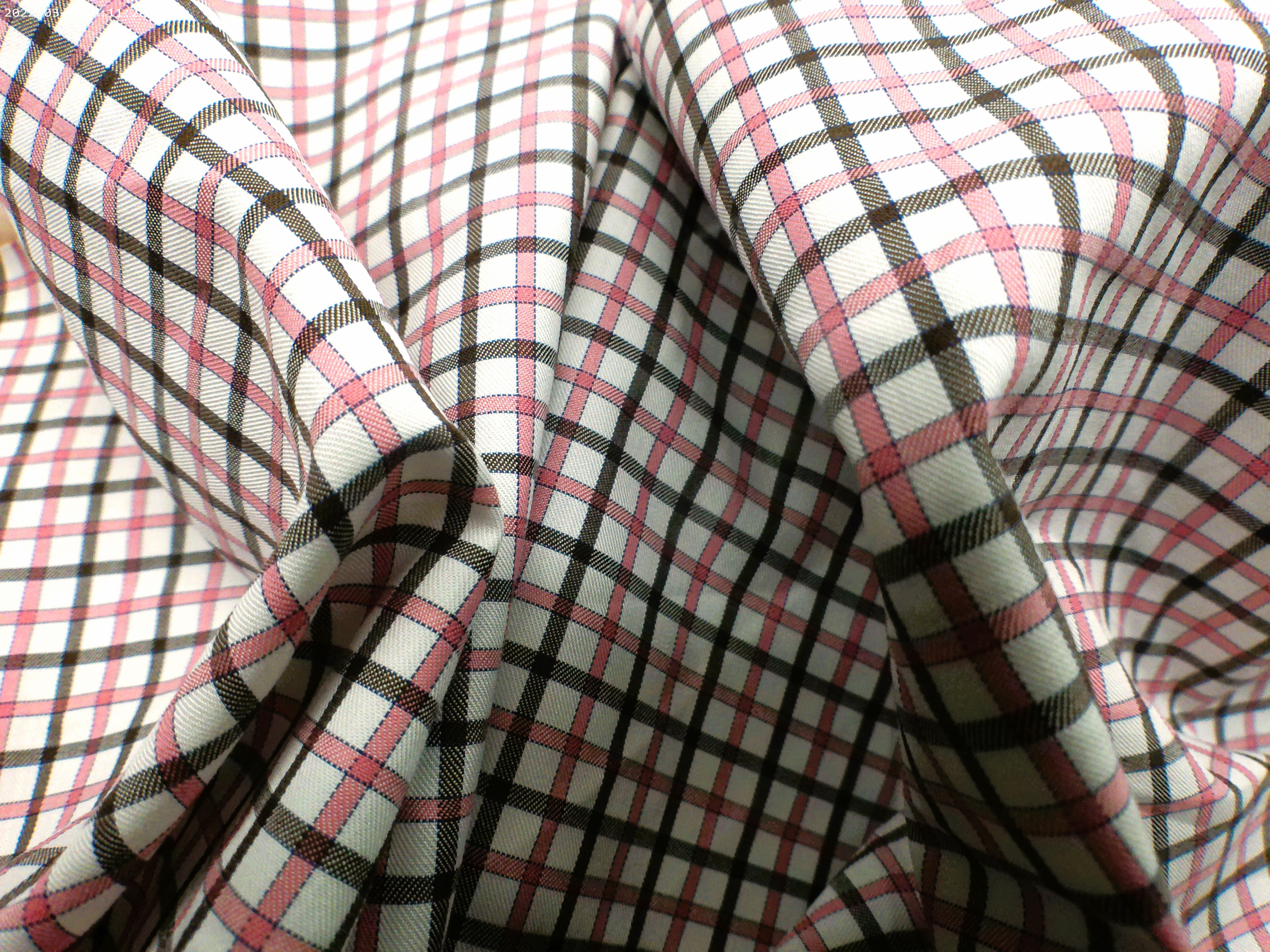 Multicolour Check Egyptian Cotton Shirting
