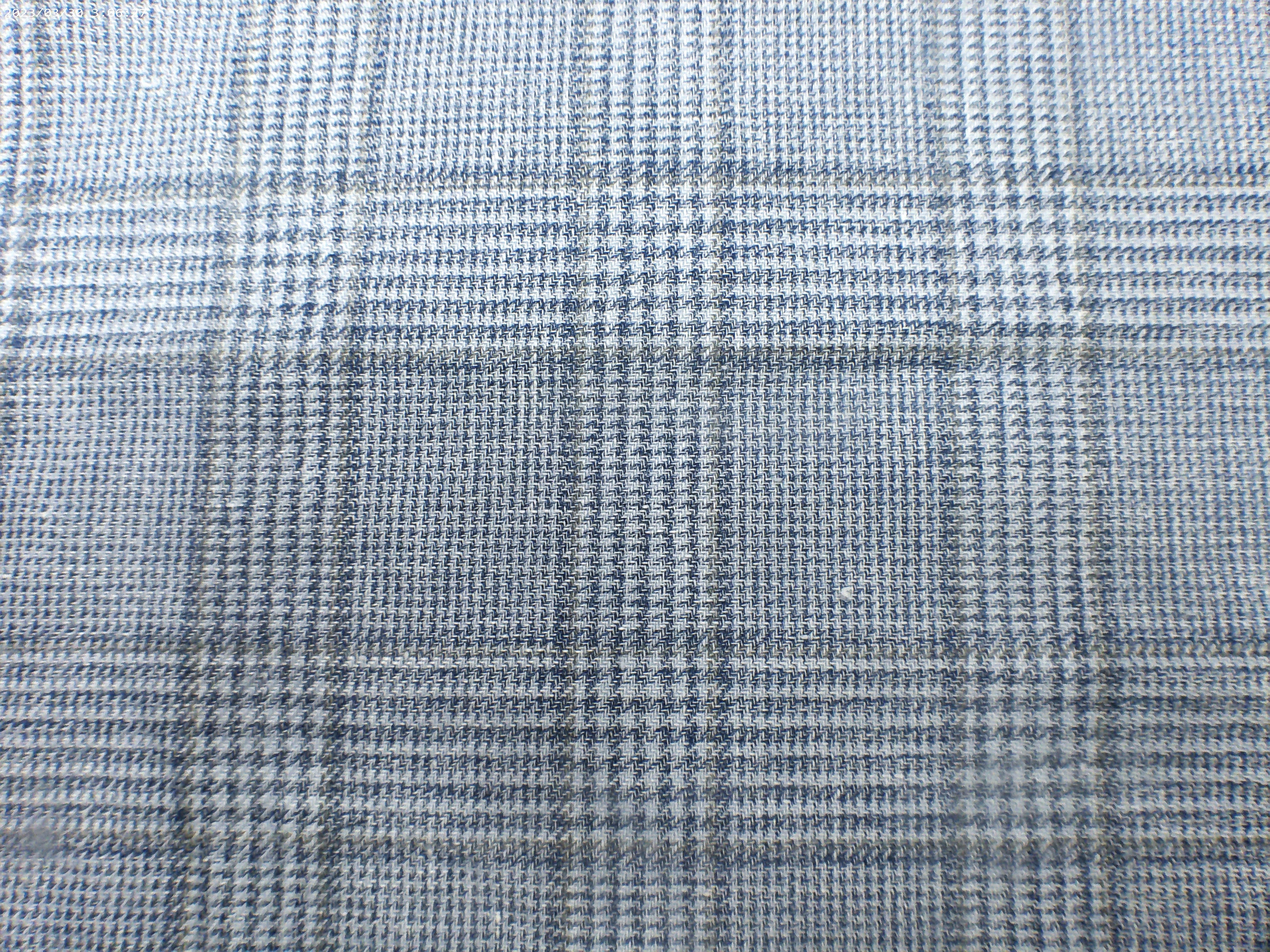 Multicolour Check Linen Blazer Suiting