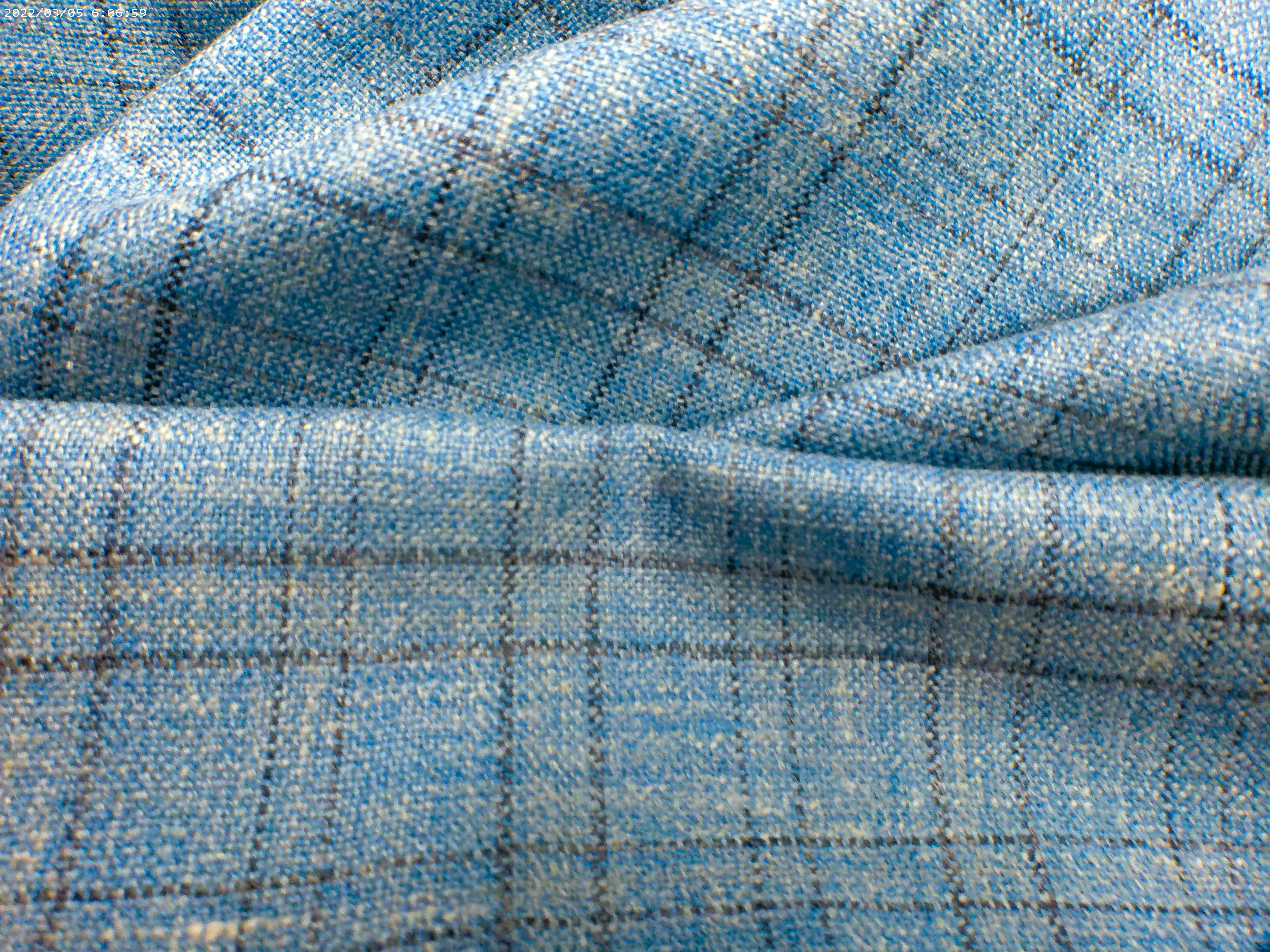 Multicolour Check Linen Silk Blazer