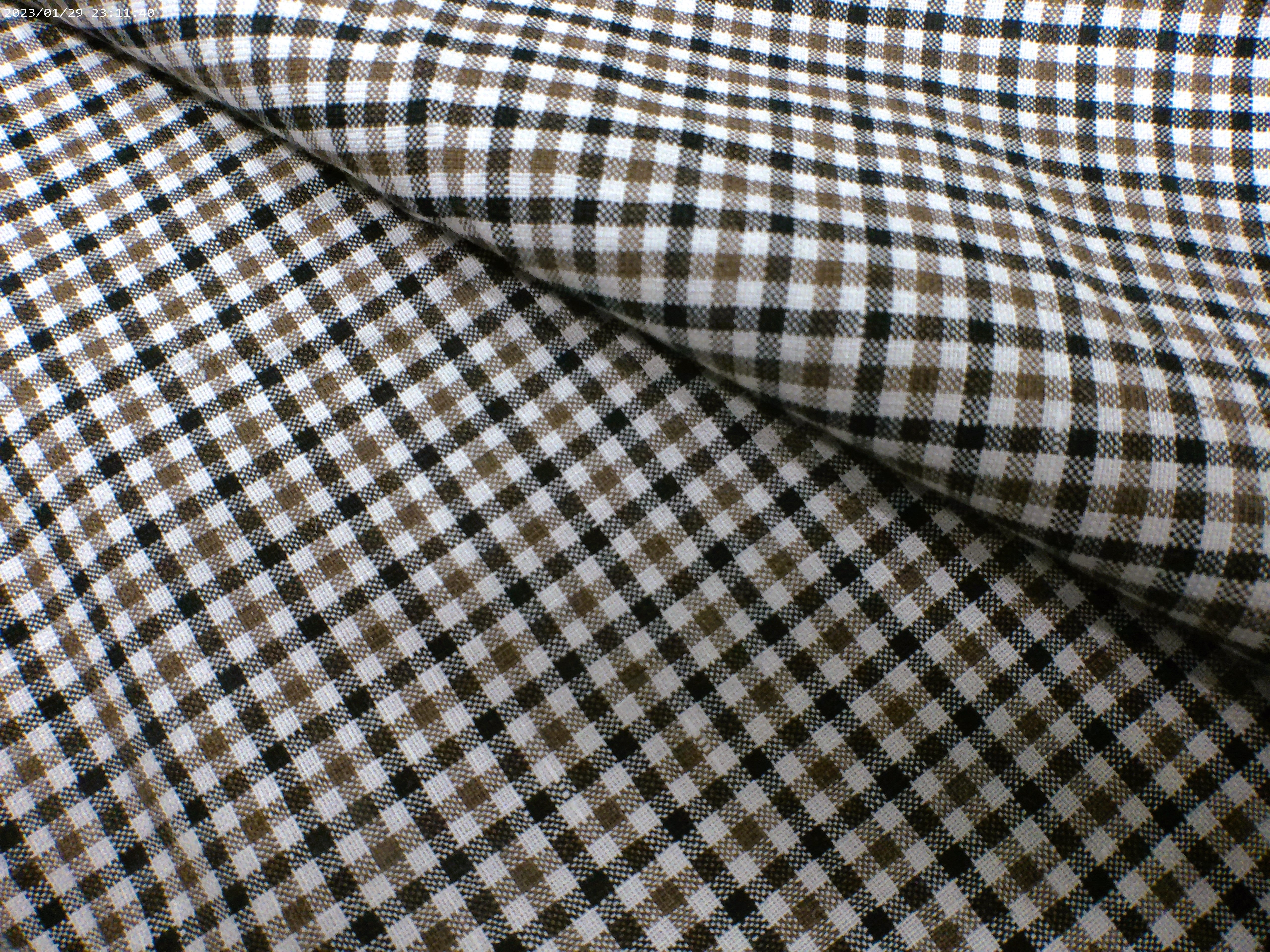 Multicolour Check Linen Wool Blazer Suiting