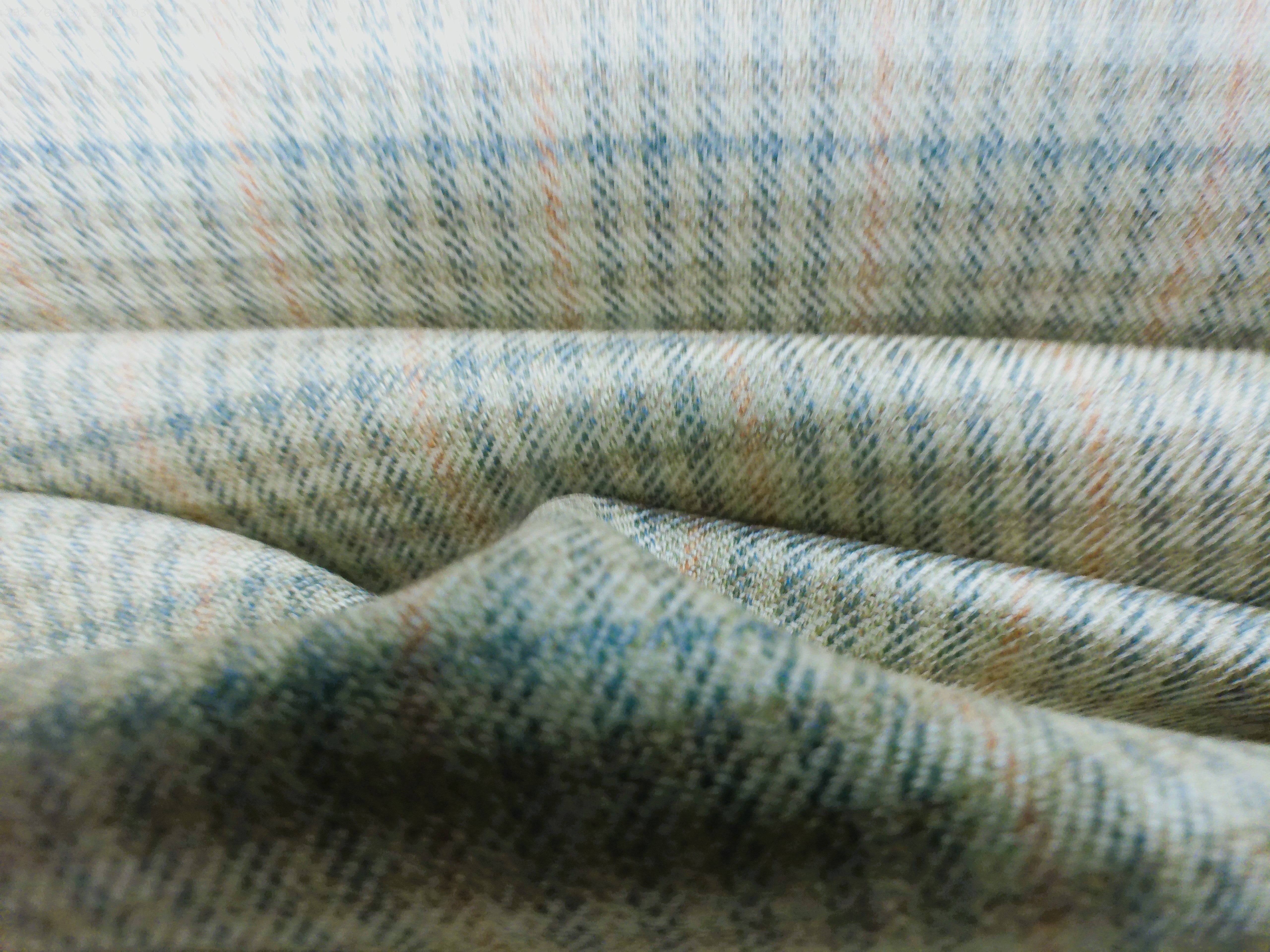 Multicolour Check Silk Linen Blazer Suiting