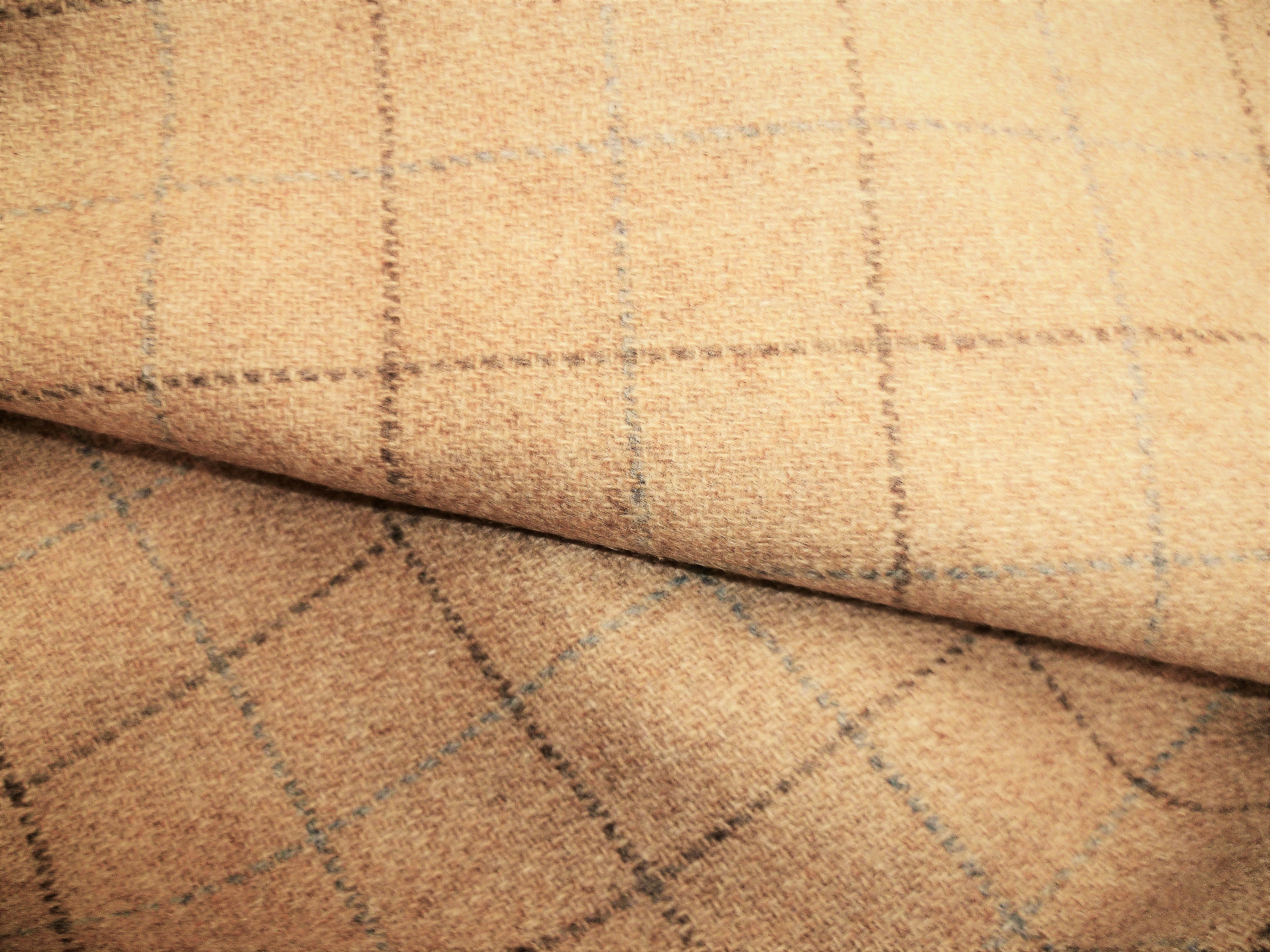 Multicolour Check Wool Blazer Coating