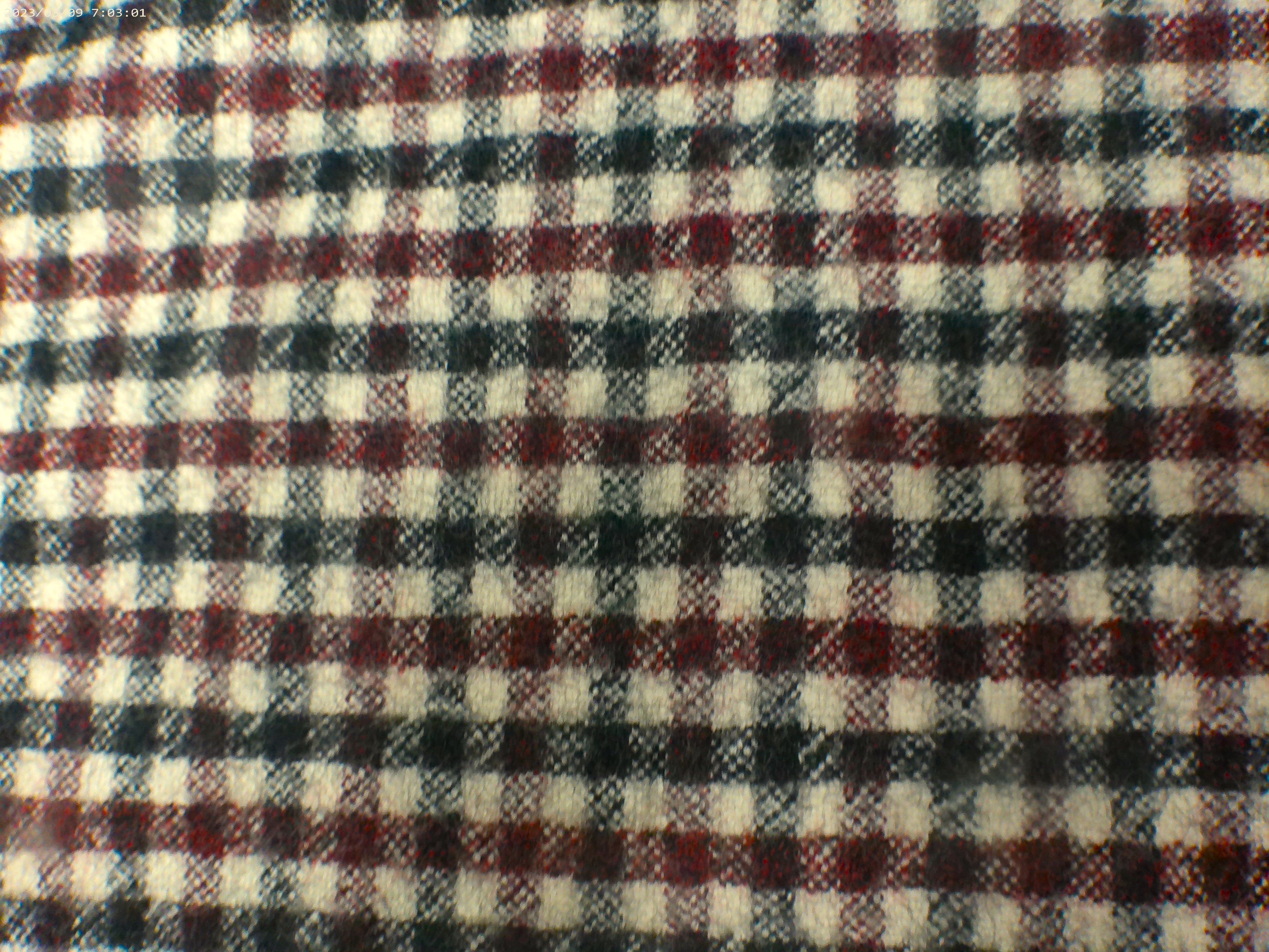 Multicolour Check Wool Cashmere Blazer