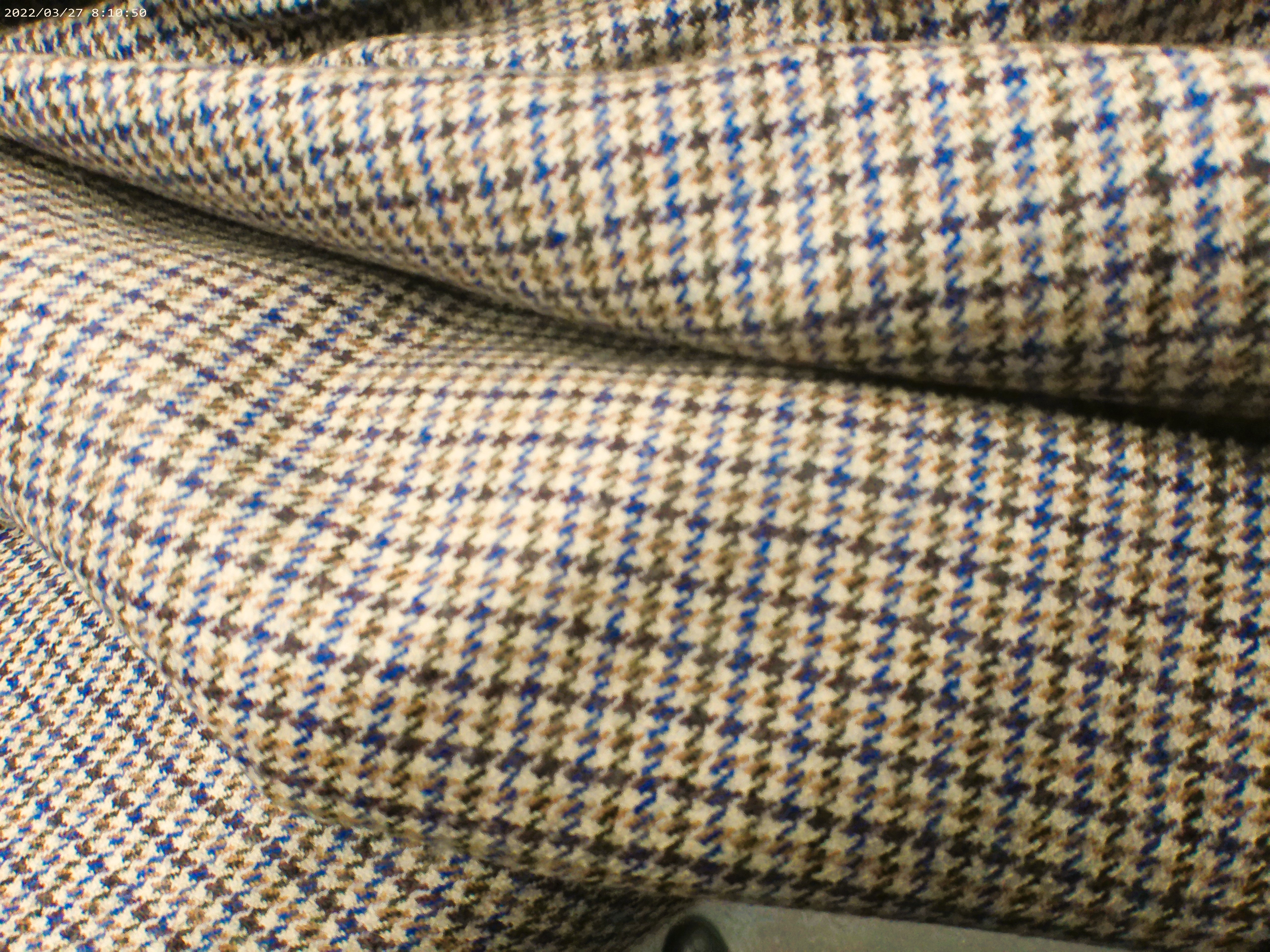 Multicolour Check Wool Cashmere Blazer