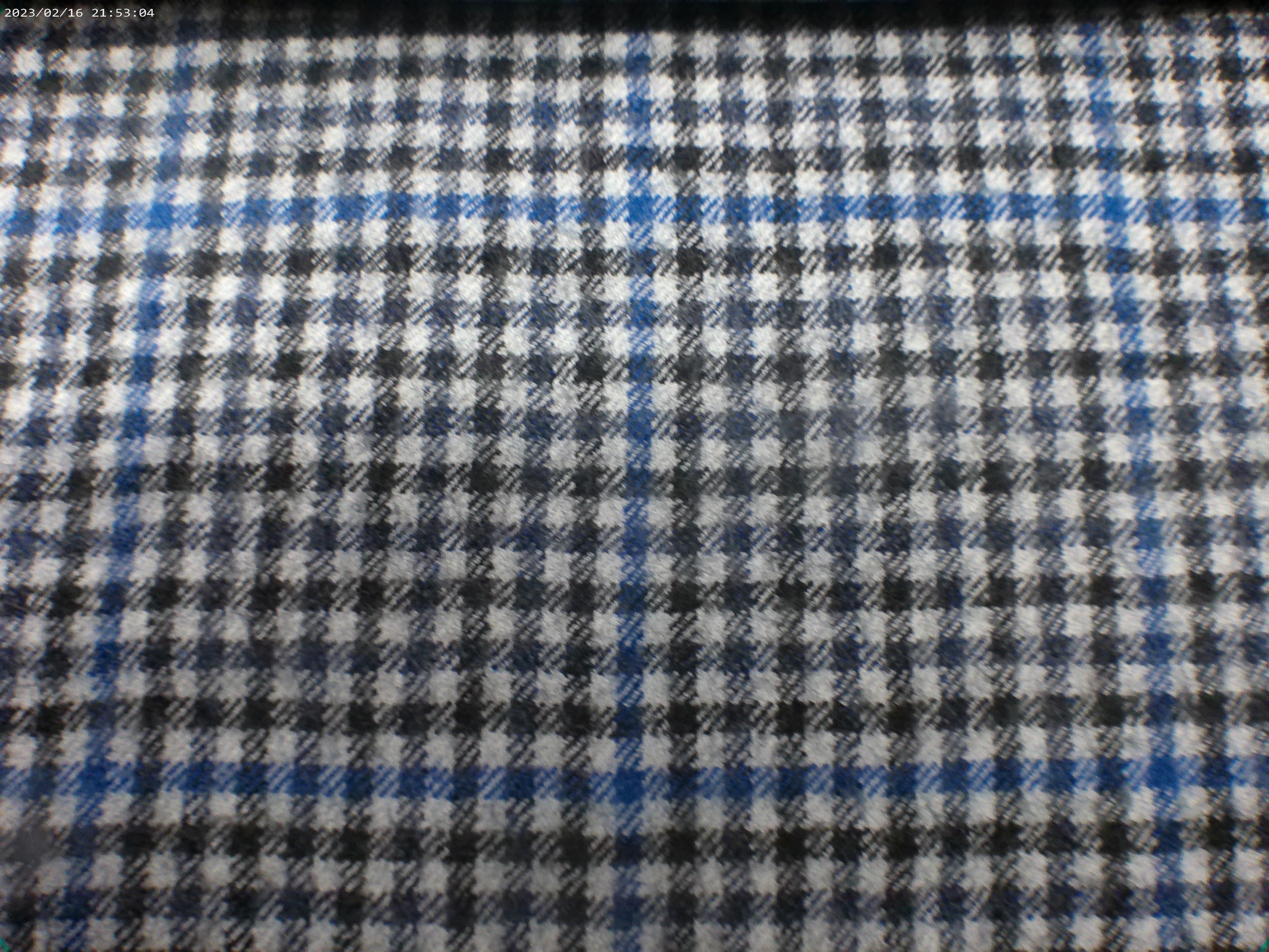 Multicolour Check Wool Cashmere Blazer Coating