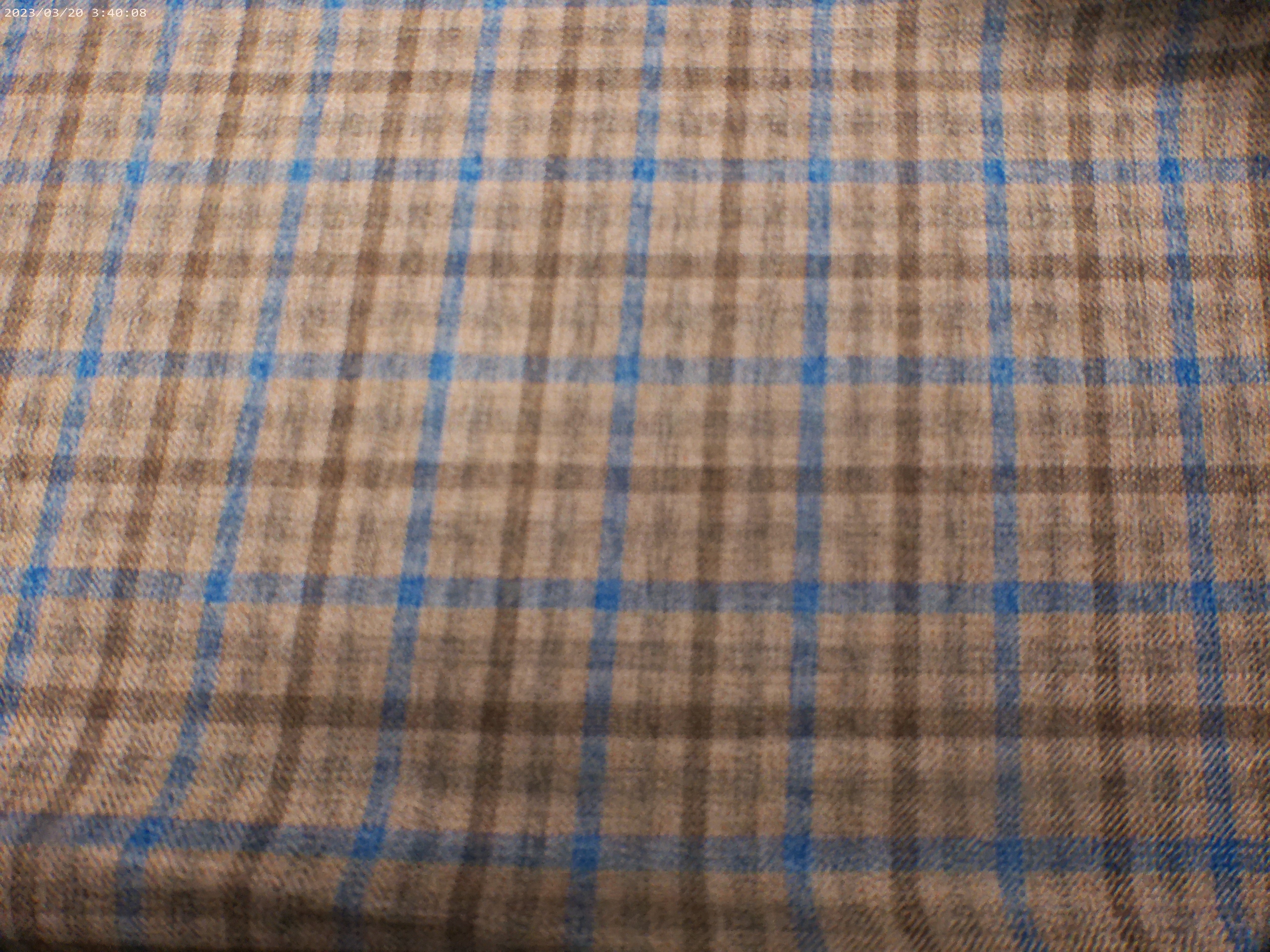 Multicolour Check Wool Silk Blazer Suiting
