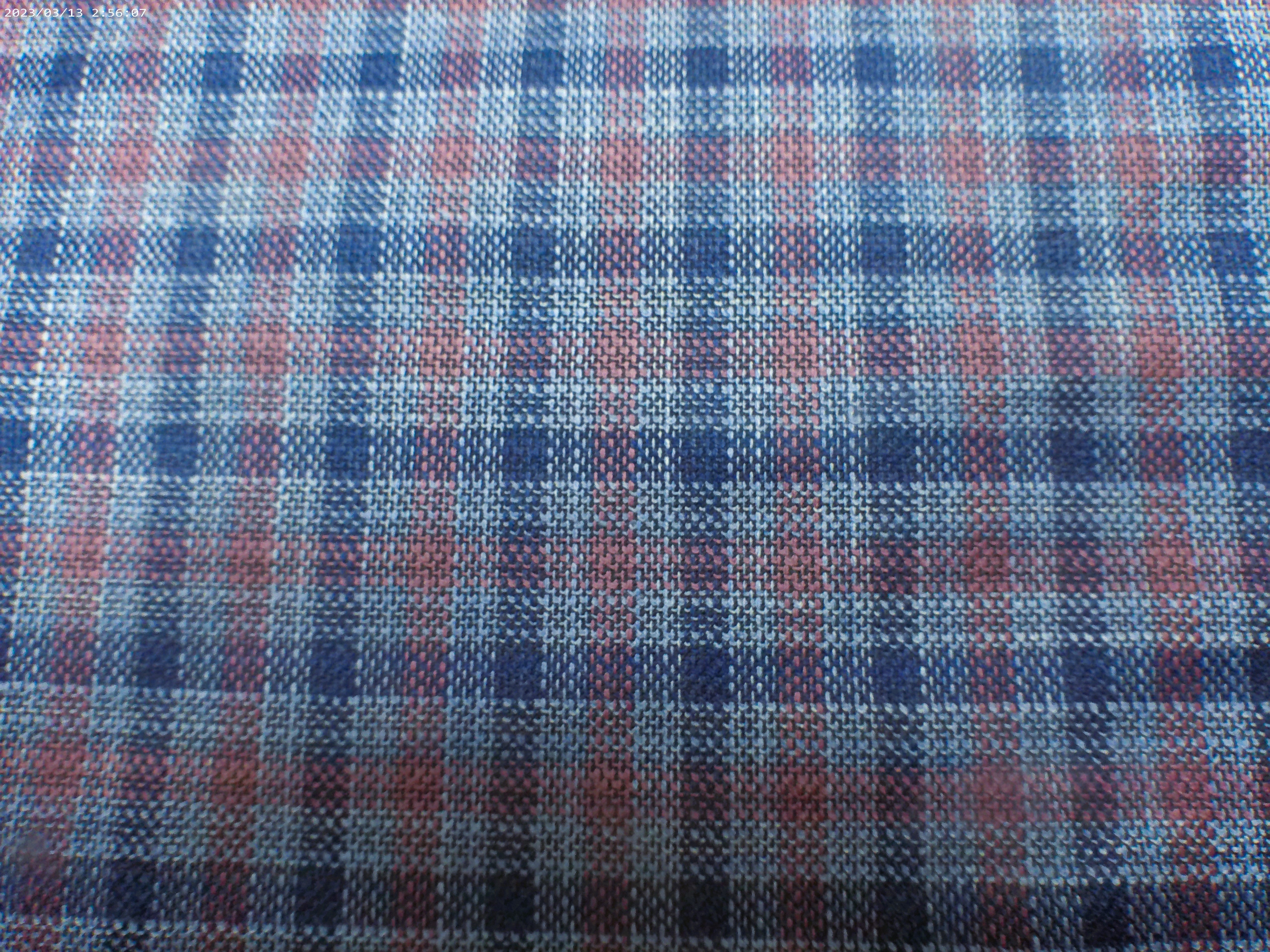Multicolour Check Wool Silk Linen Blazer Suiting