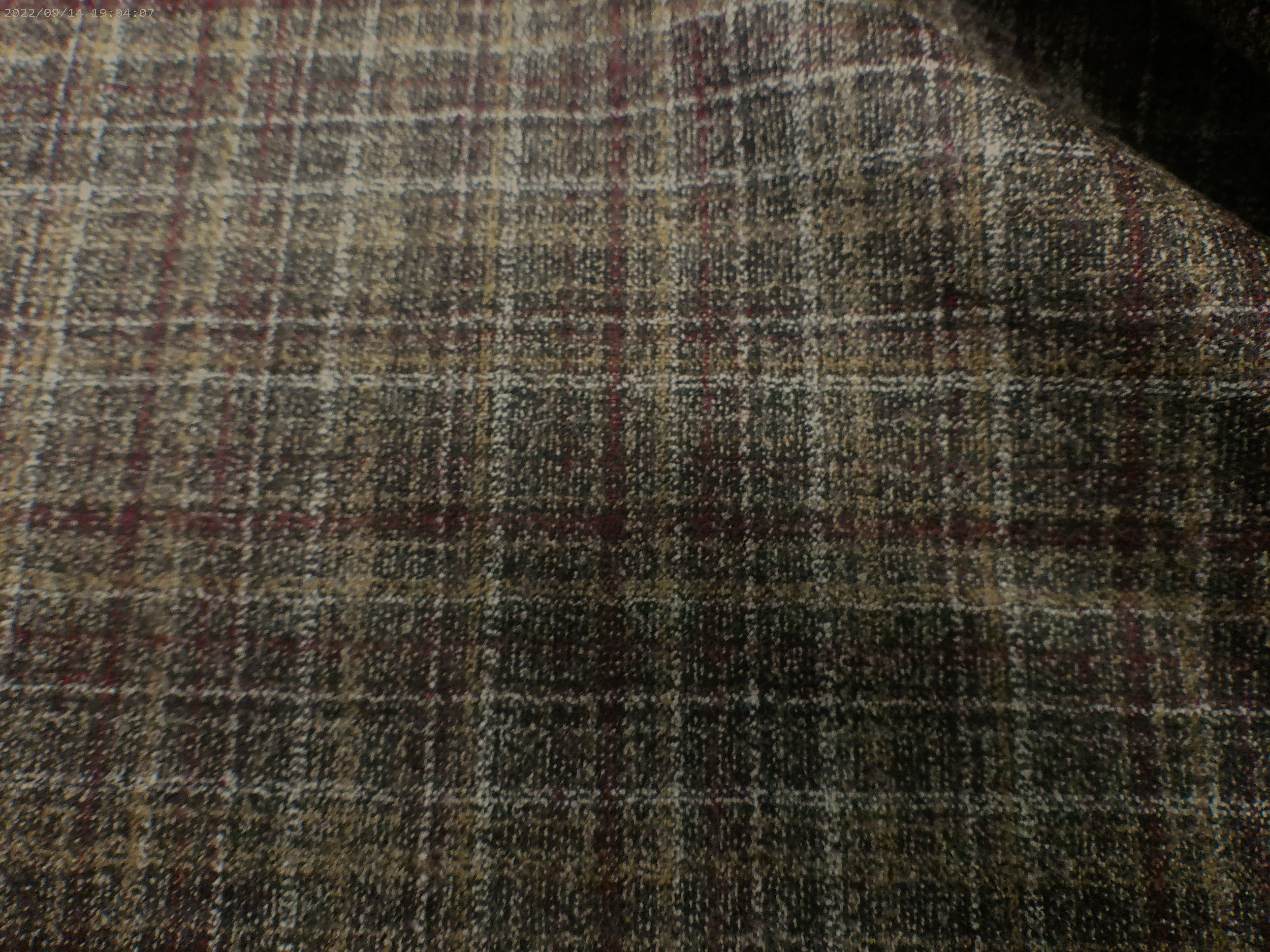 Multicolour Check Worsted Wool Blazer