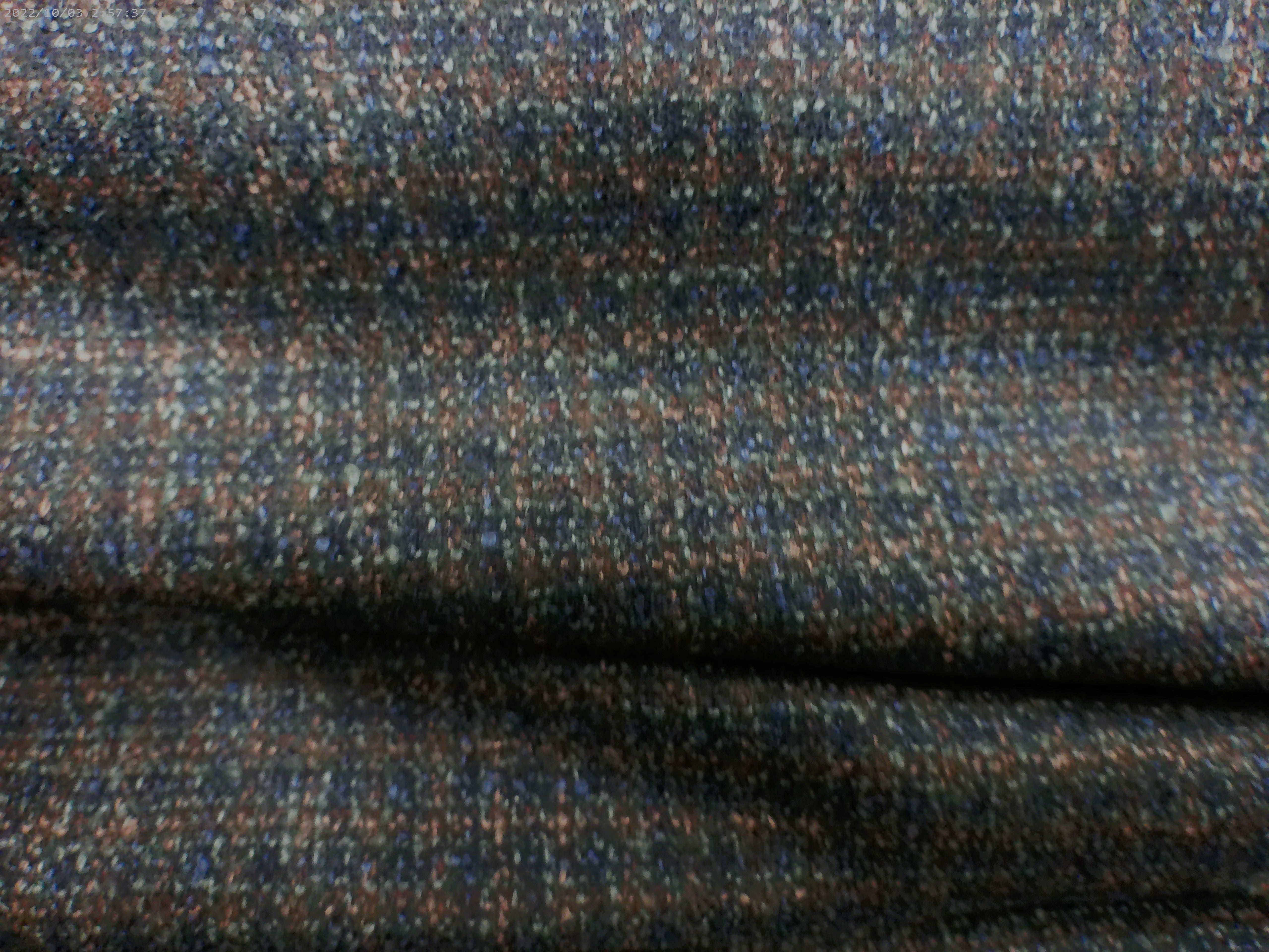 Multicolour Check Worsted Wool Blazer