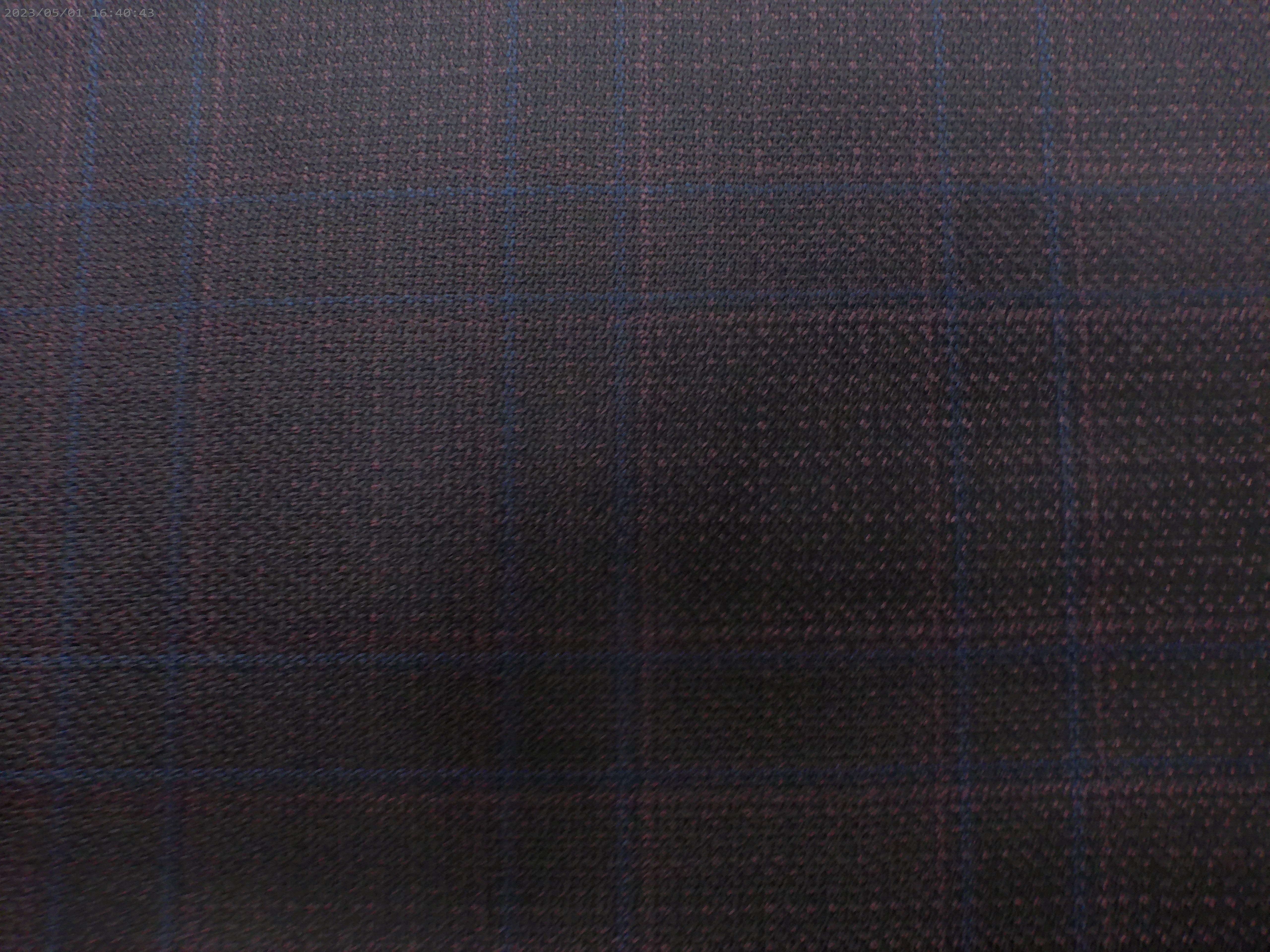 Multicolour Check Worsted Wool Blazer Suiting - 2
