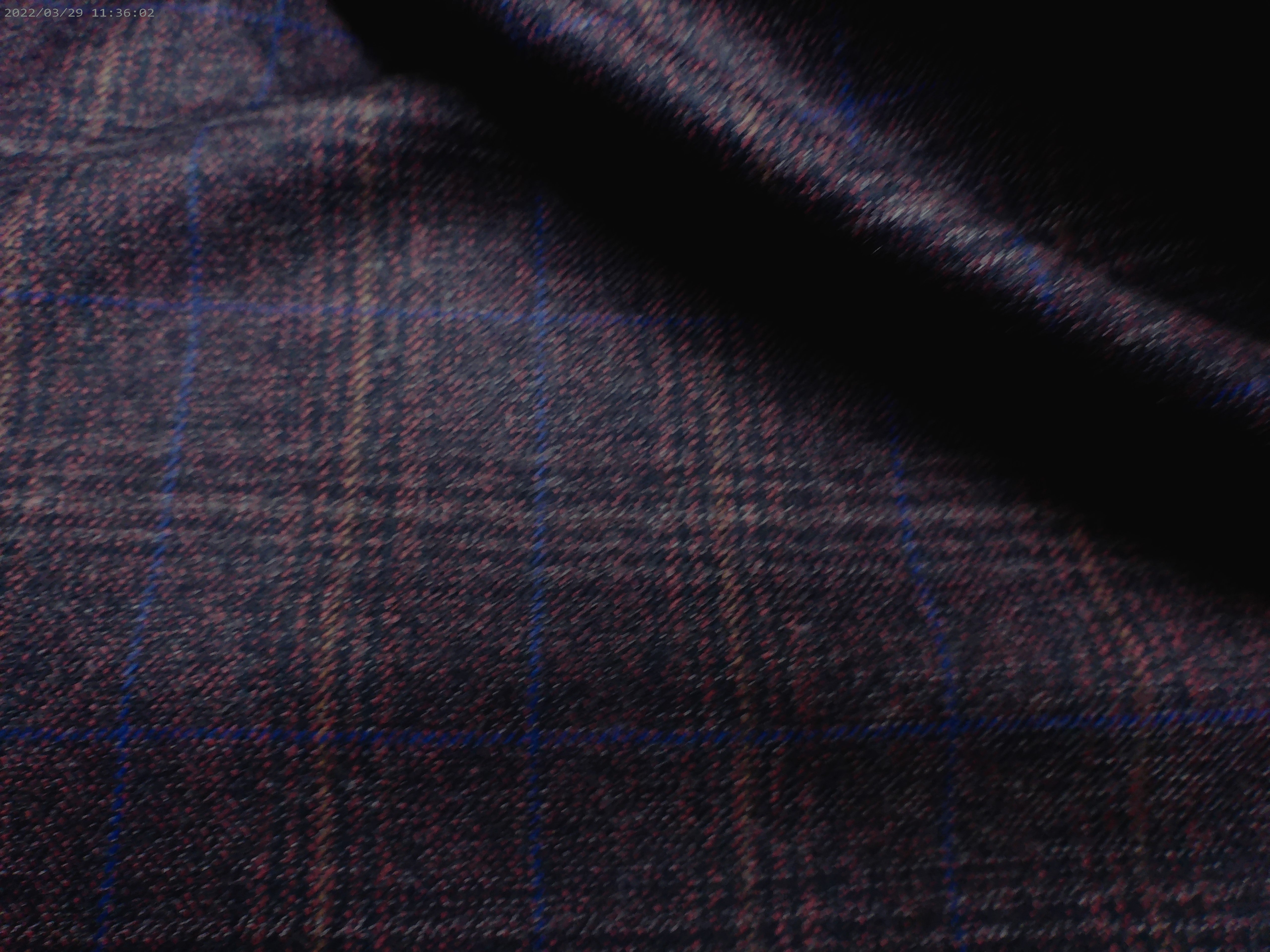 Multicolour Check Worsted Wool Blazer Suiting