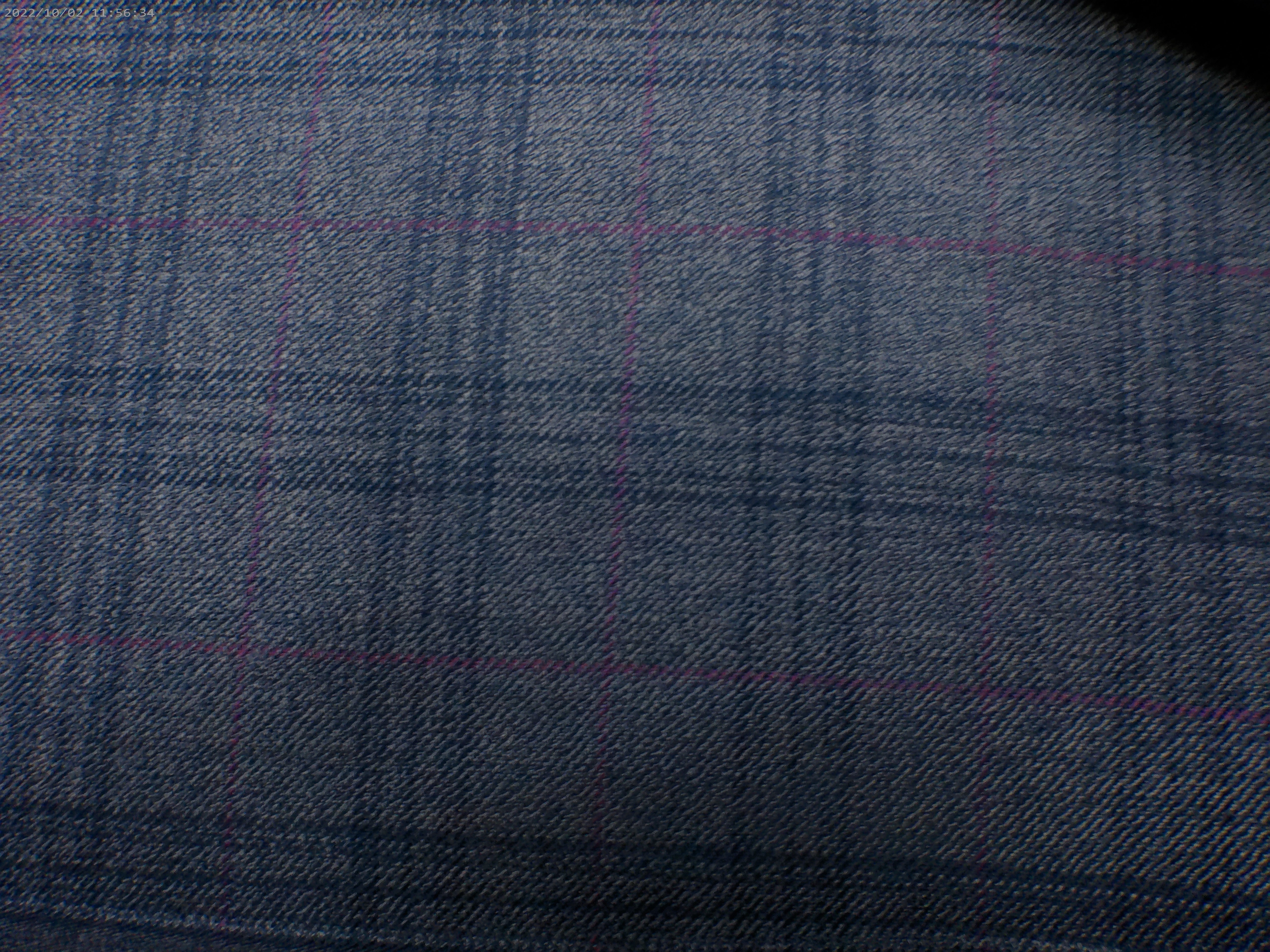 Multicolour Check Worsted Wool Suiting