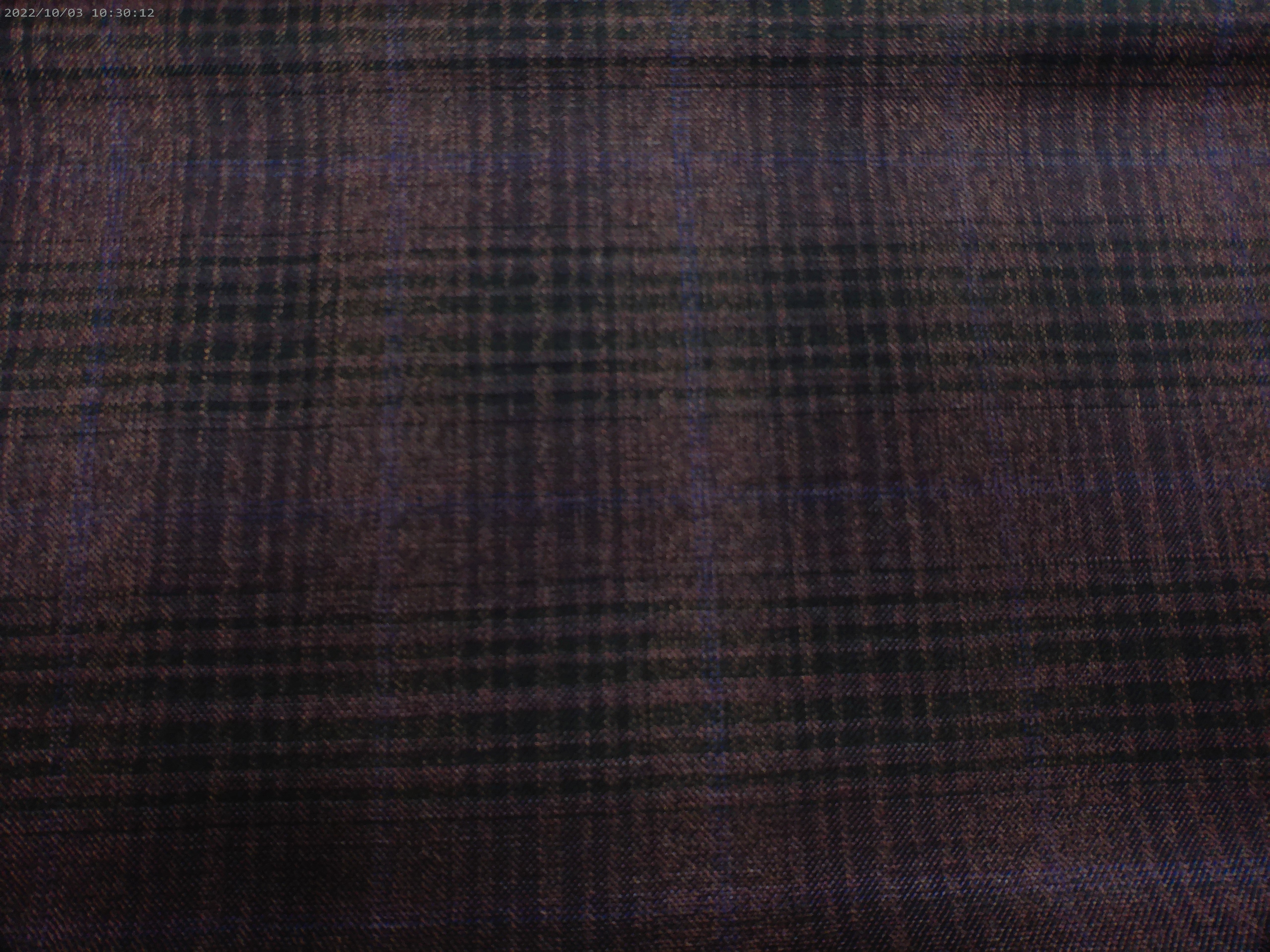 Multicolour Check Worsted Wool Suiting