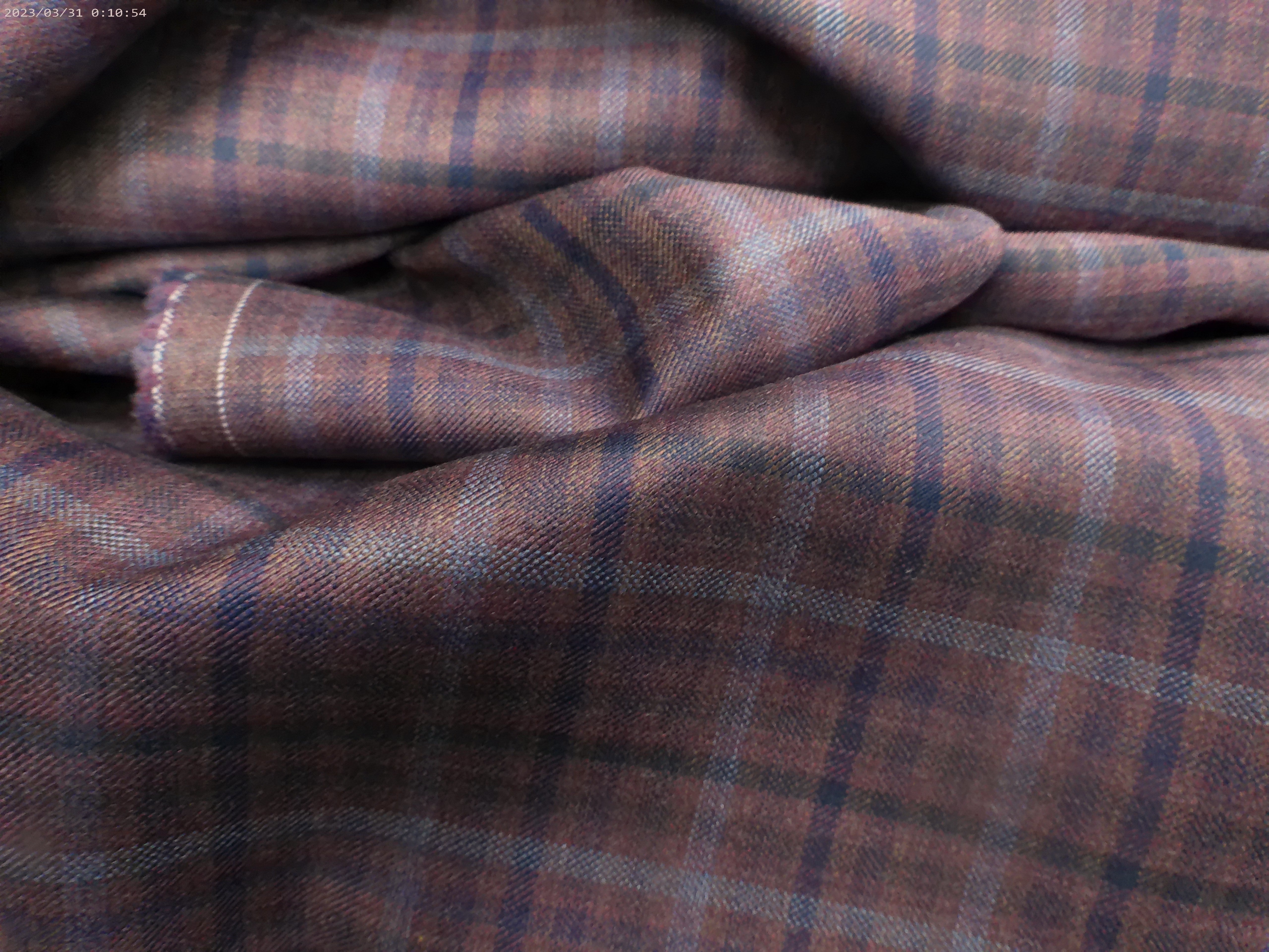 Multicolour Gun Club Check Worsted Wool Blazer Suiting