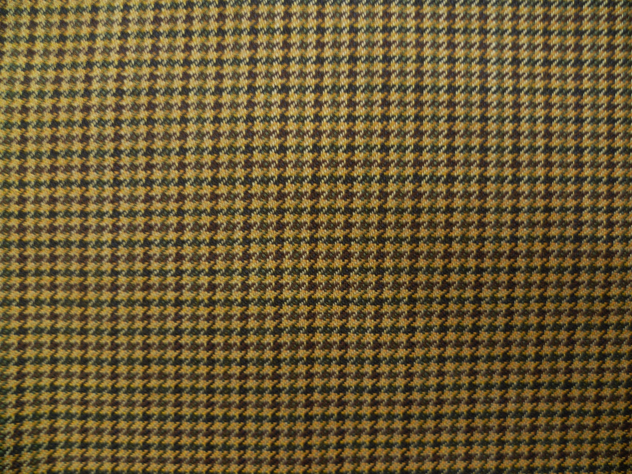 Multicolour Gun Club Check Worsted Wool Blazer