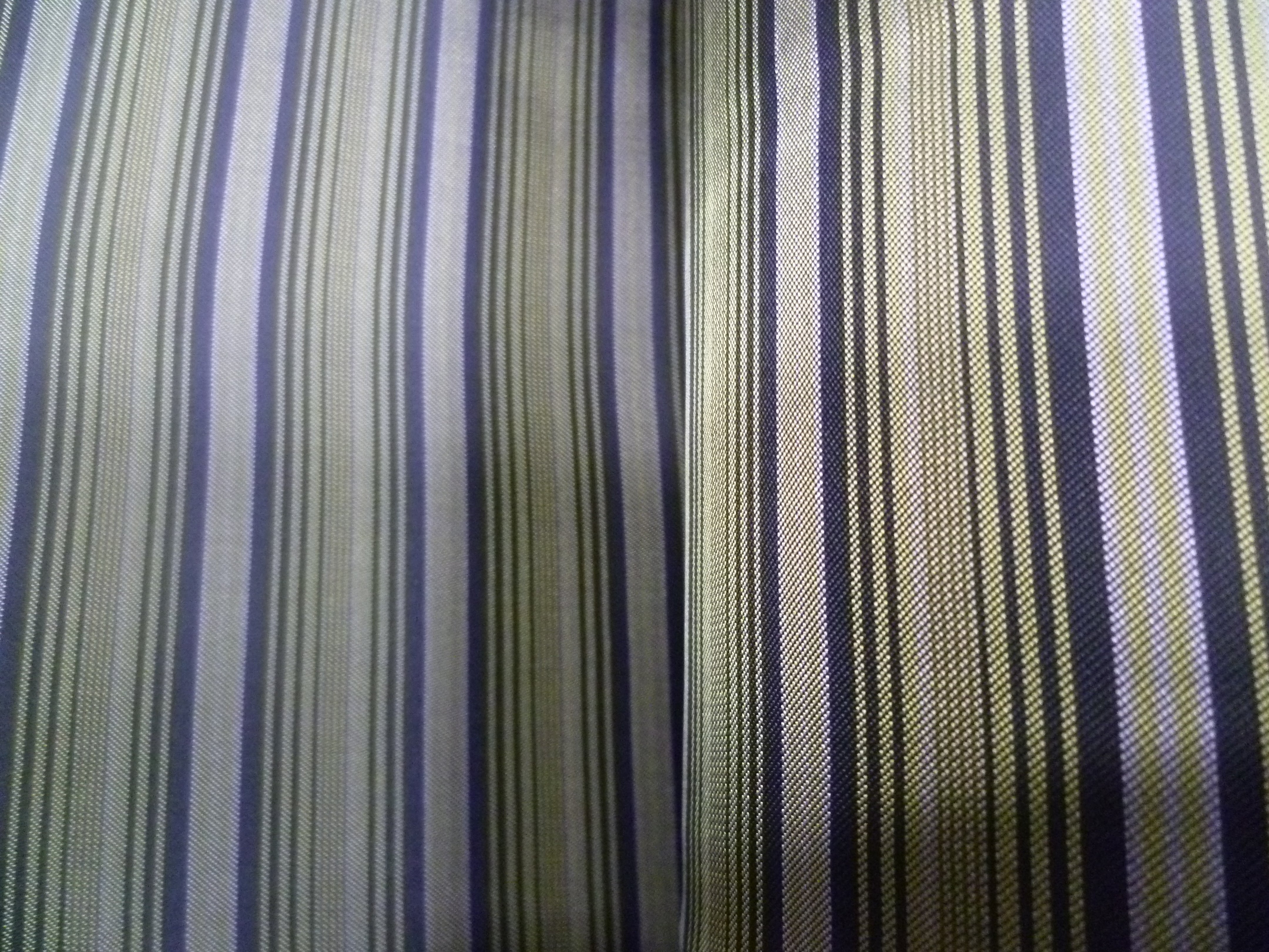 Multicolour Stripe Bemberg Lining