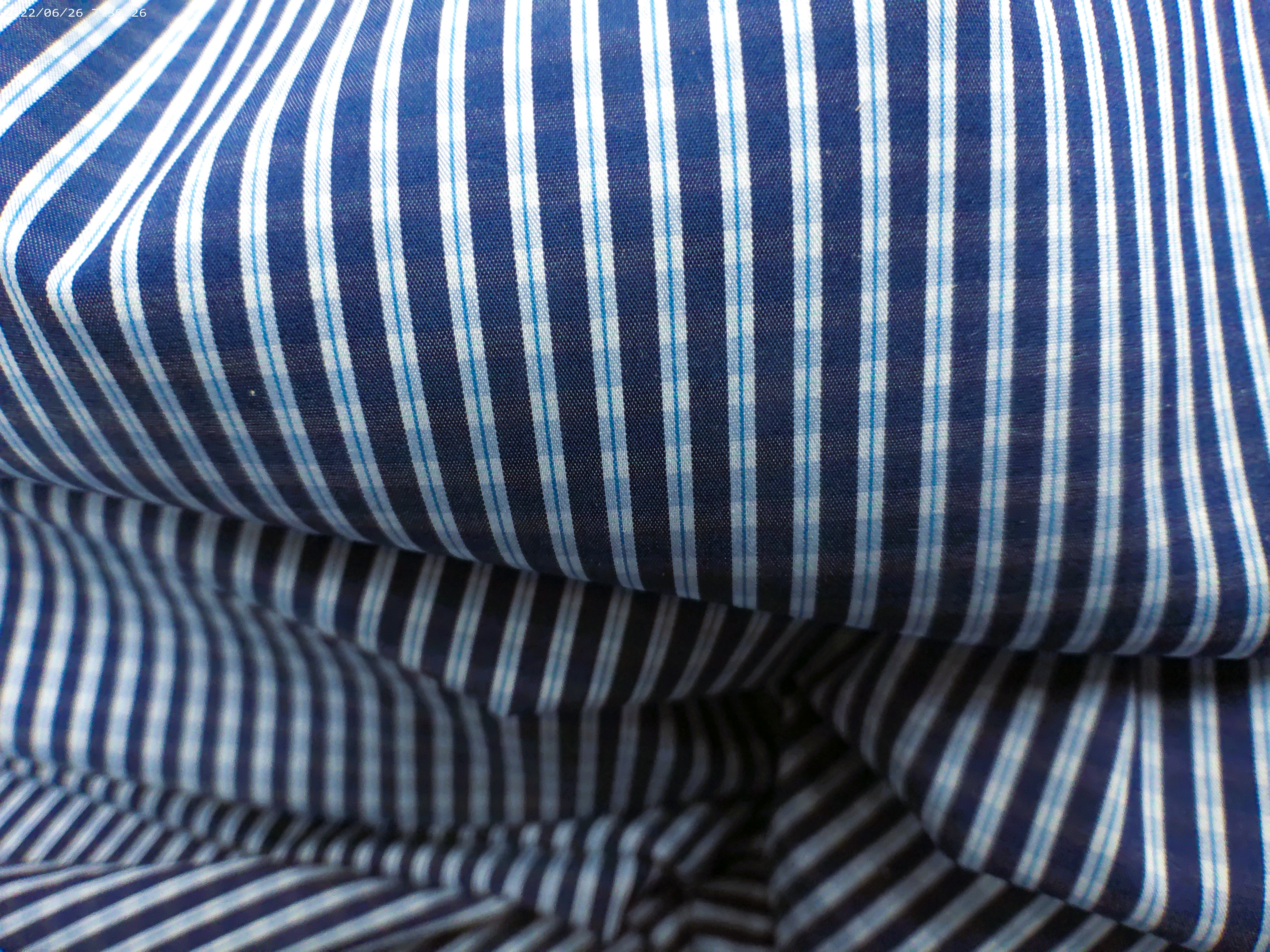 Multicolour Stripe Egyptian Cotton Shirting