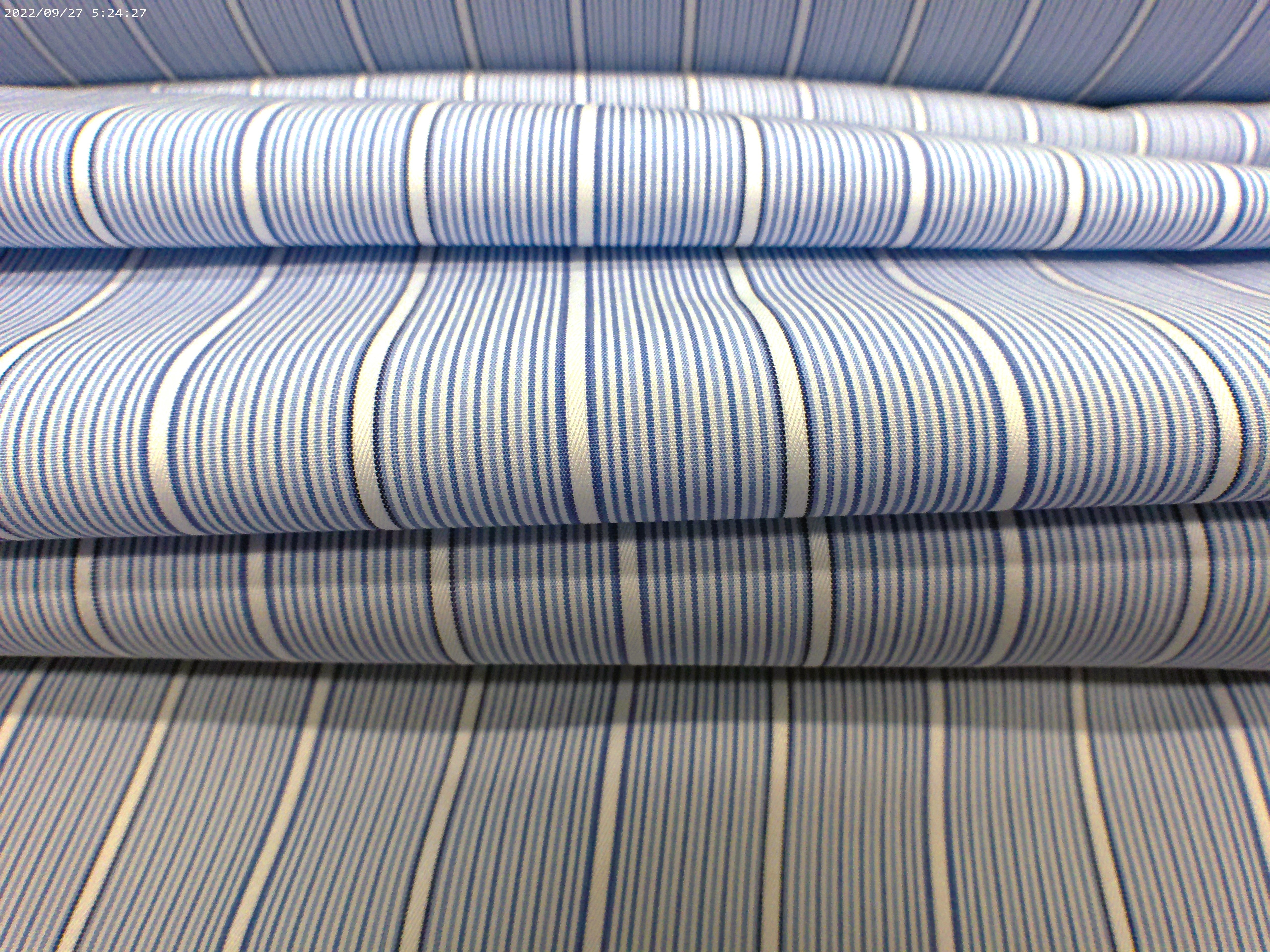 Multicolour Stripe Egyptian Cotton Shirting