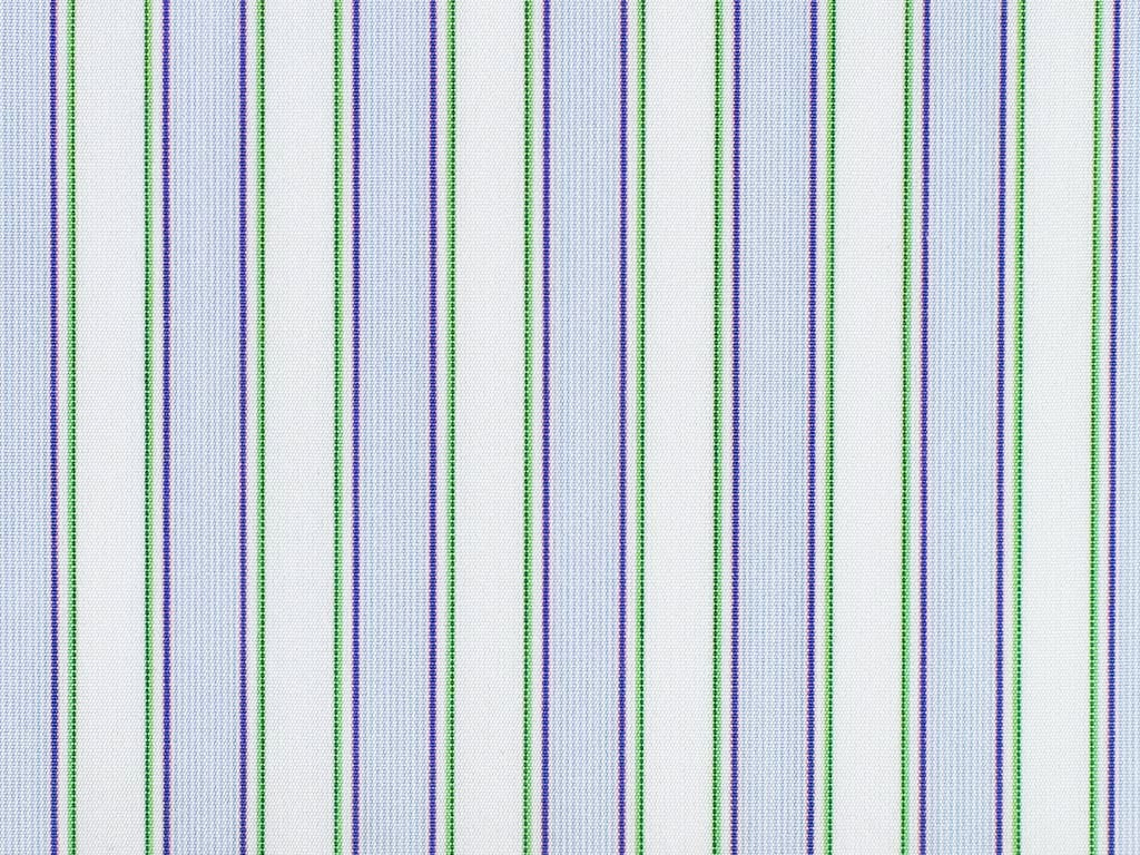 Multicolour Stripe Egyptian Cotton Shirting