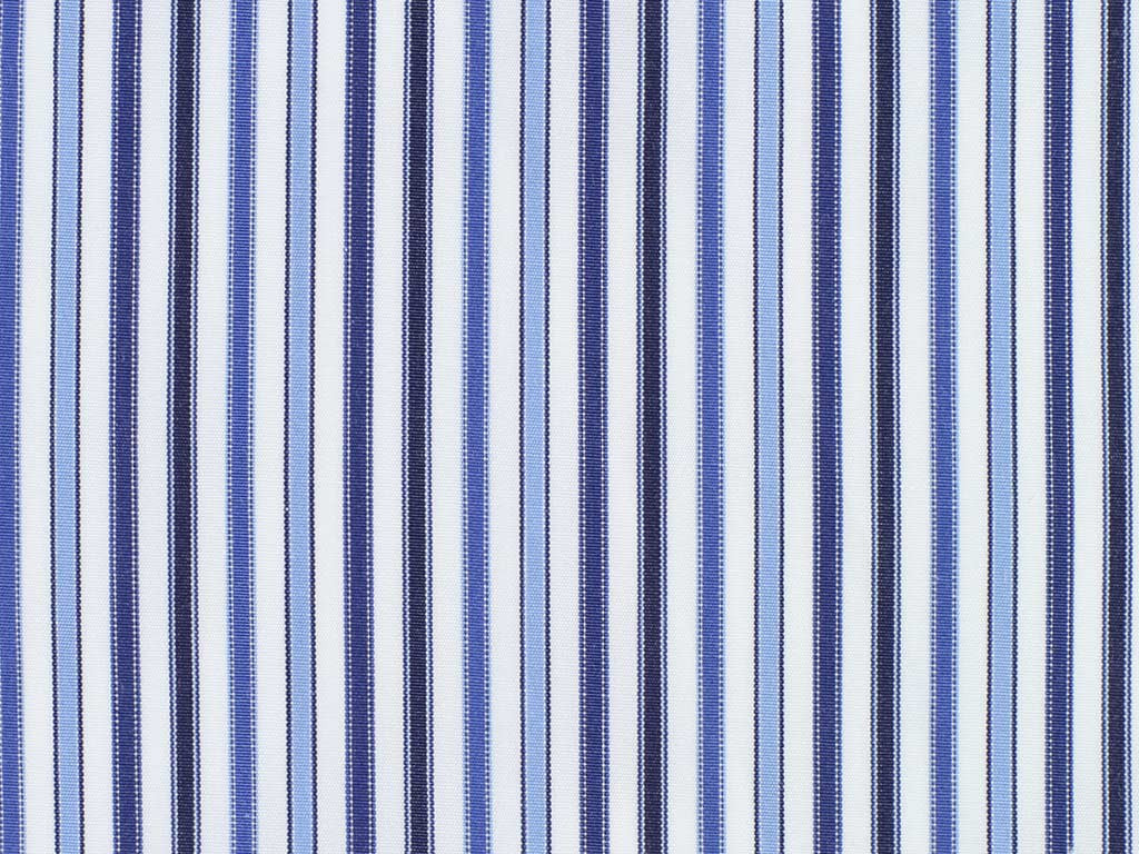 Multicolour Stripe Egyptian Cotton Shirting