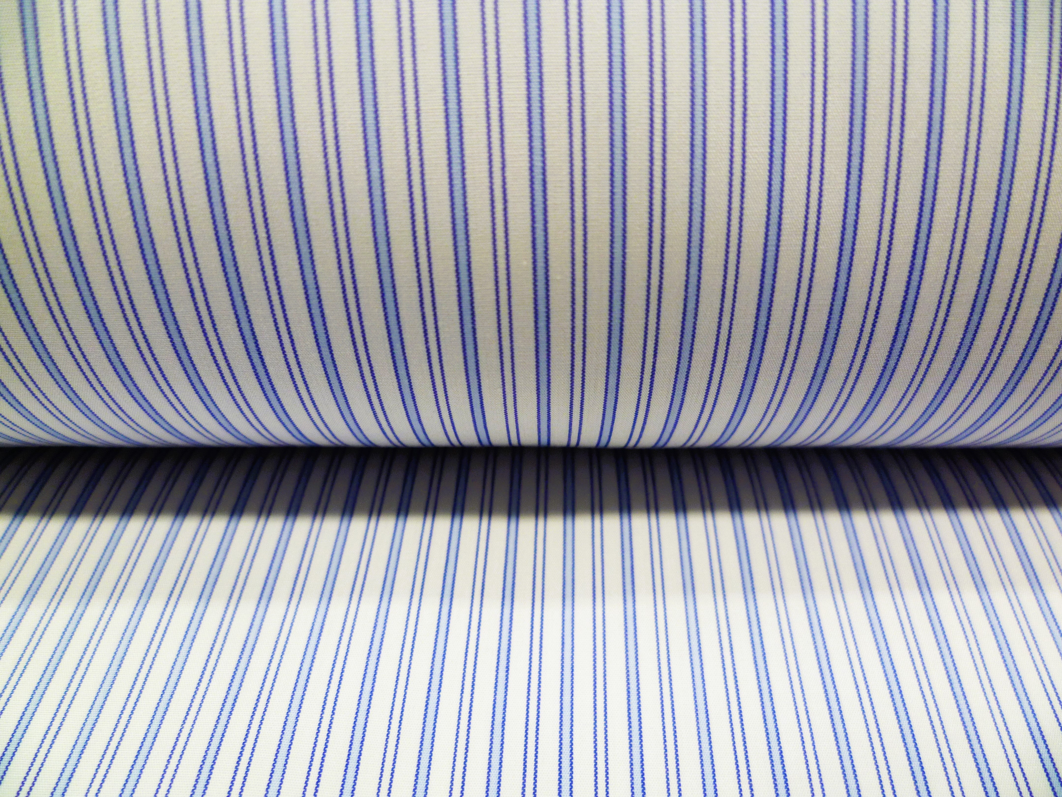 Multicolour Stripe Egyptian Cotton Shirting