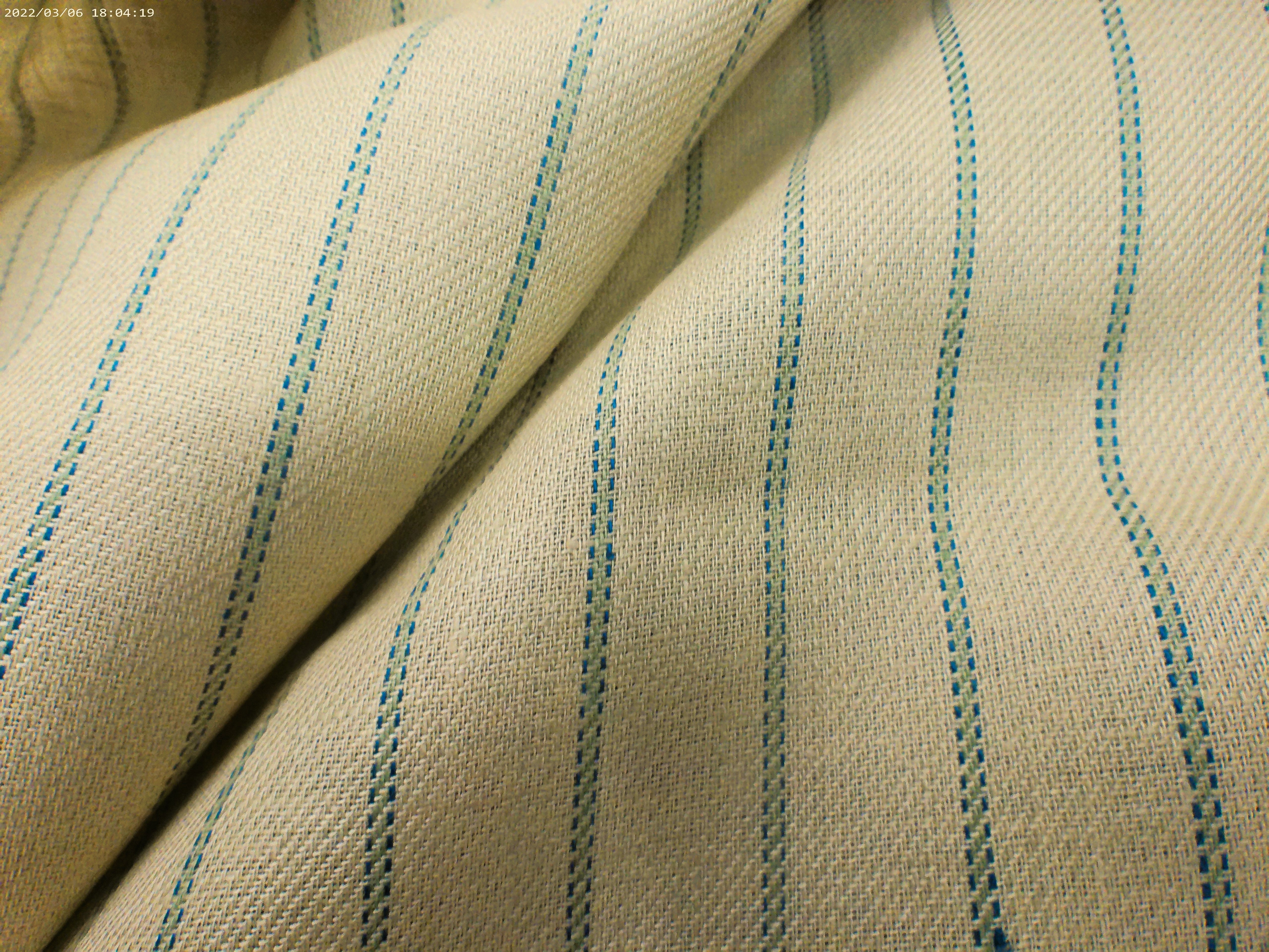 Multicolour Stripe Linen Silk Suiting