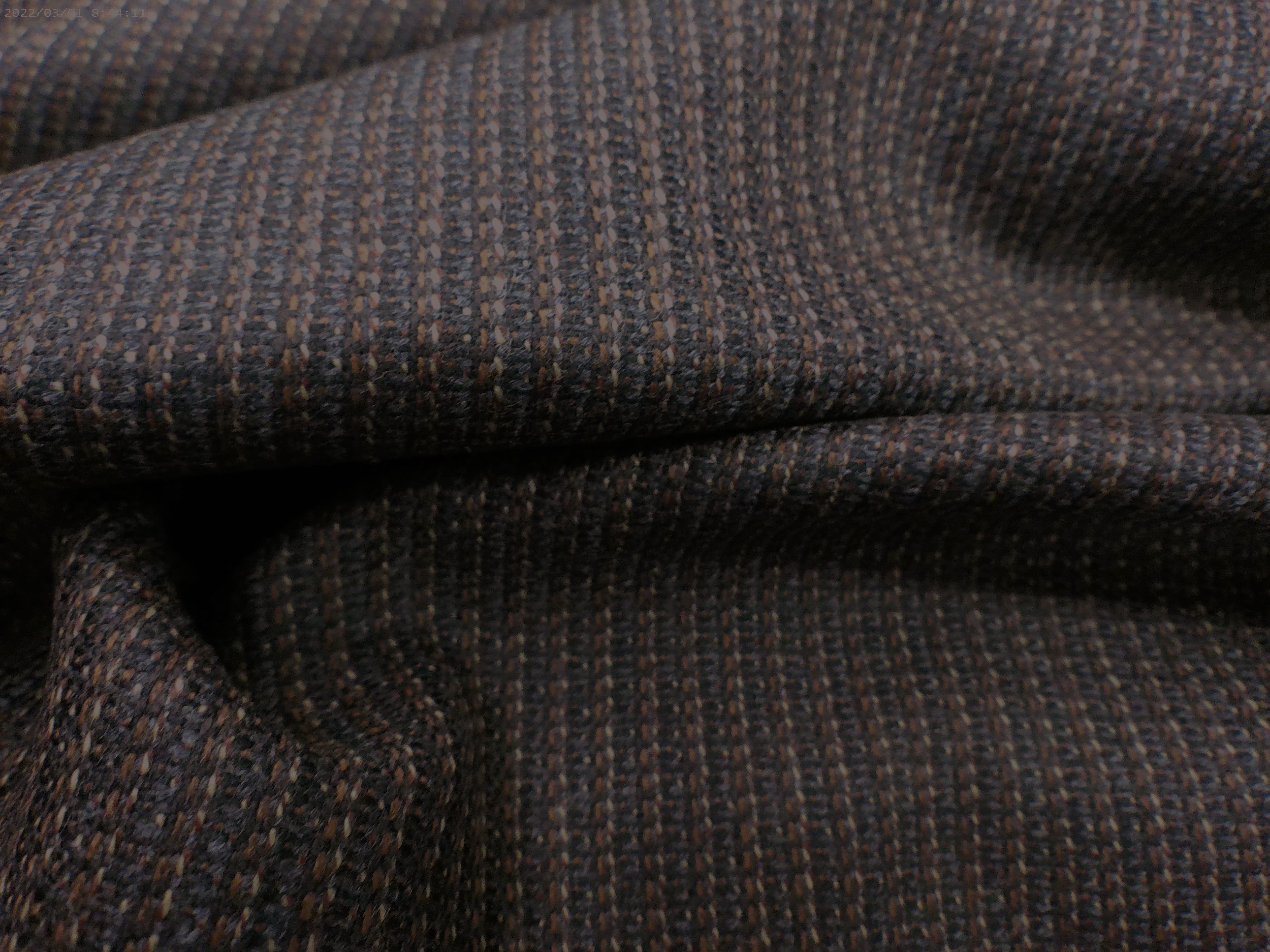 Multicolour Stripe Worsted Wool Blazer