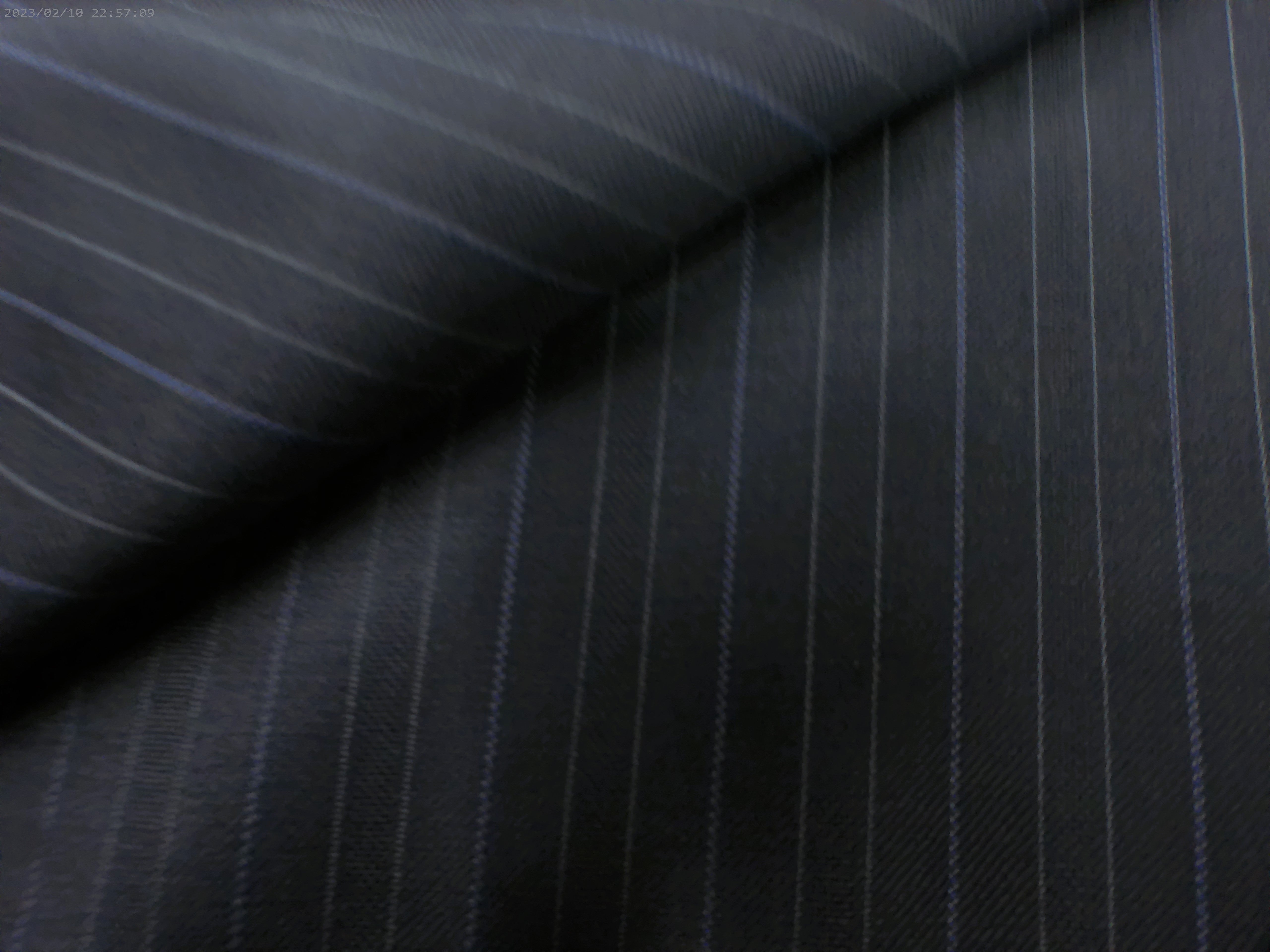 Multicolour Stripe Worsted Wool Suiting