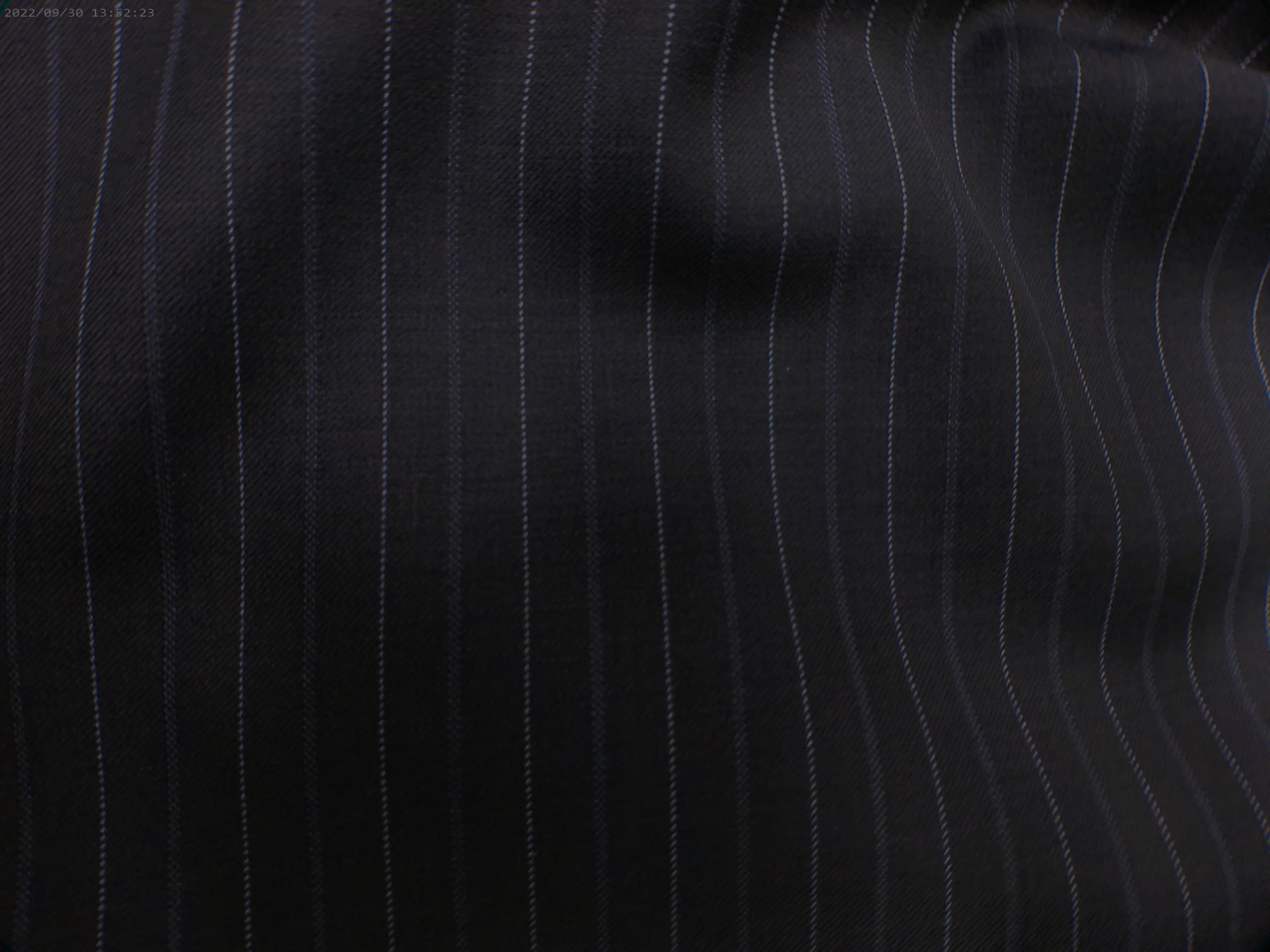 Multicolour Stripe Worsted Wool Suiting