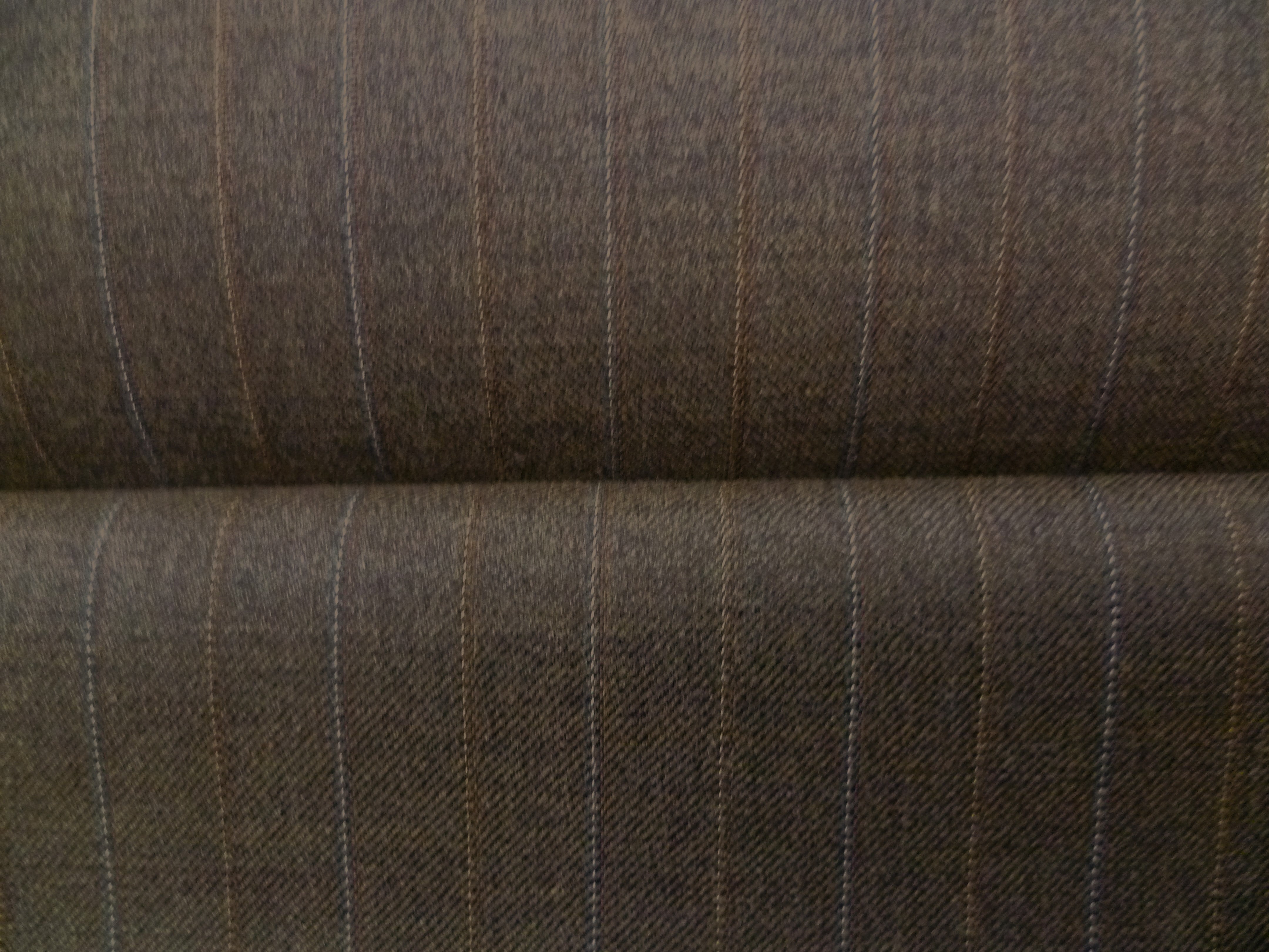 Multicolour Stripe Worsted Wool Suiting