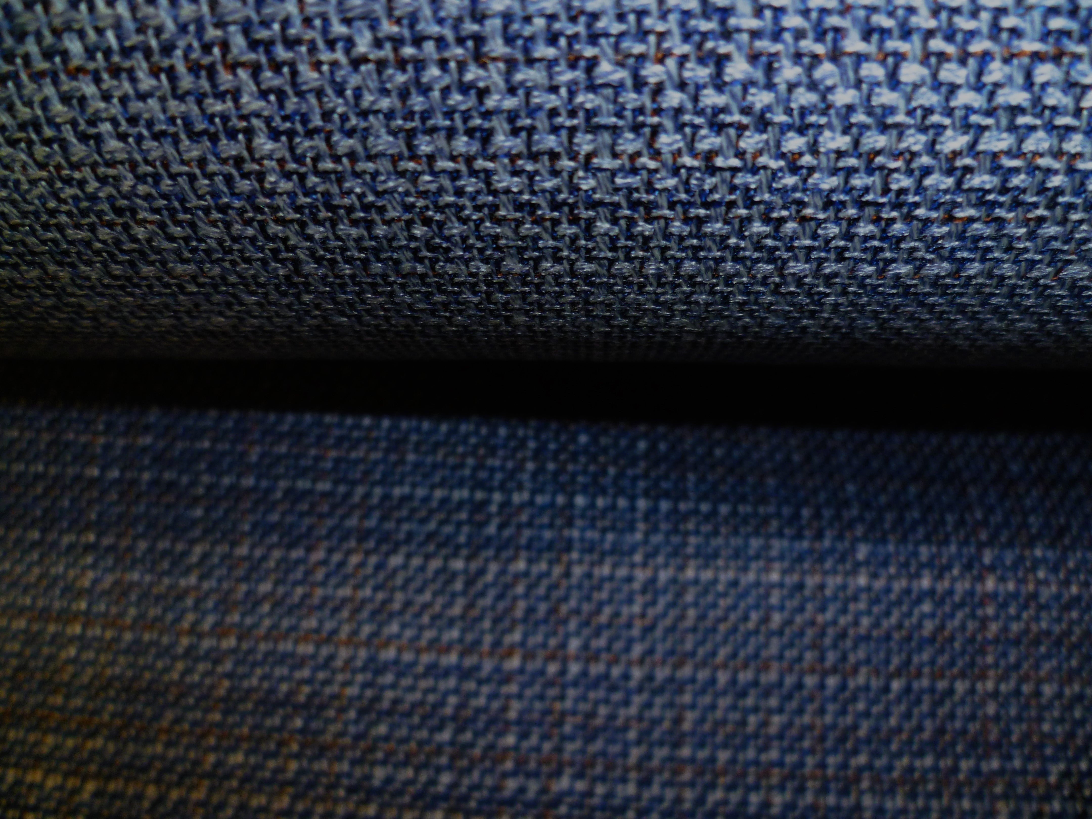 Multicolour check Wool Silk Linen Blazer Suiting