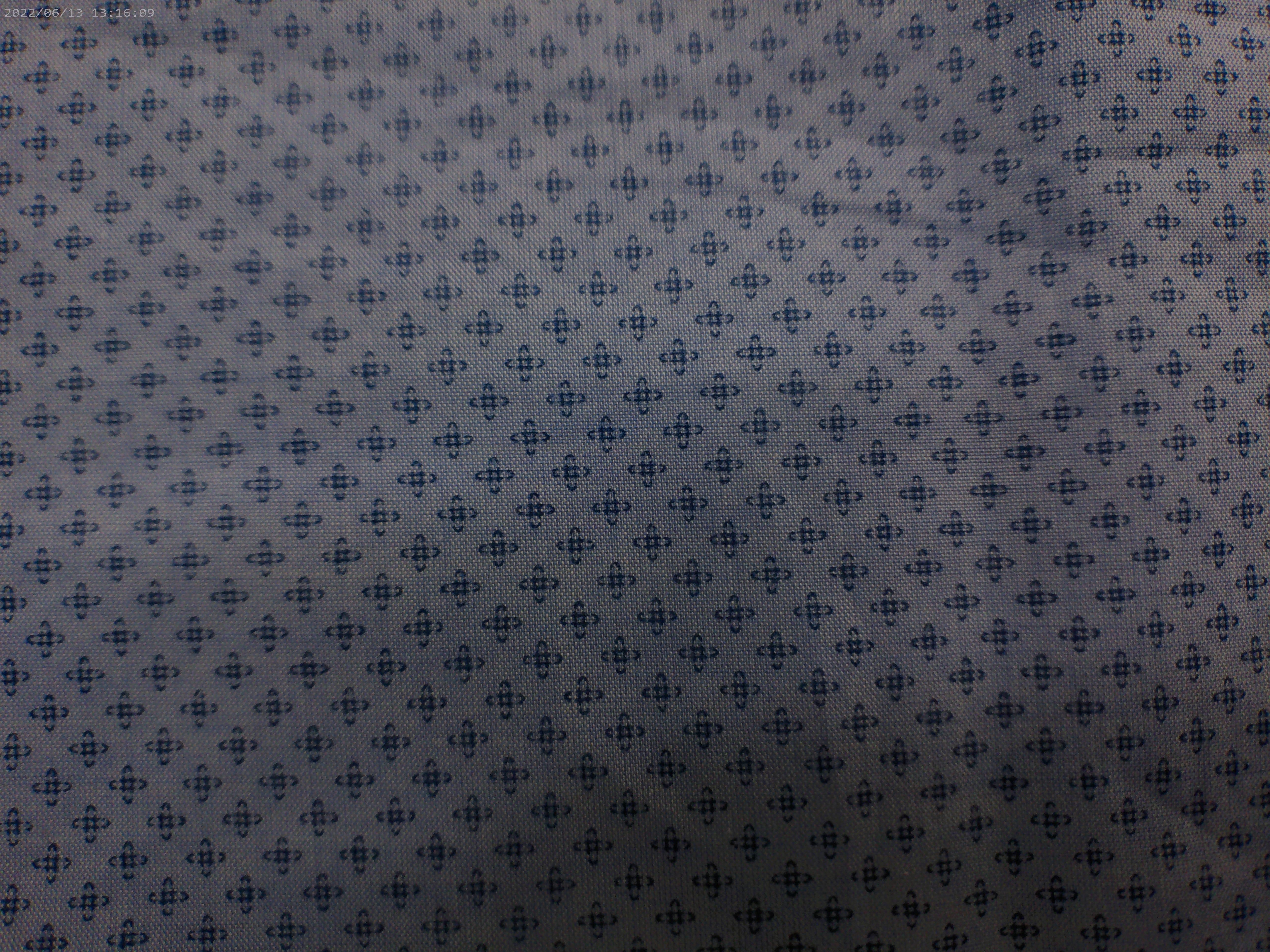 Navy Blue Novelty Egyptian Cotton Shirting