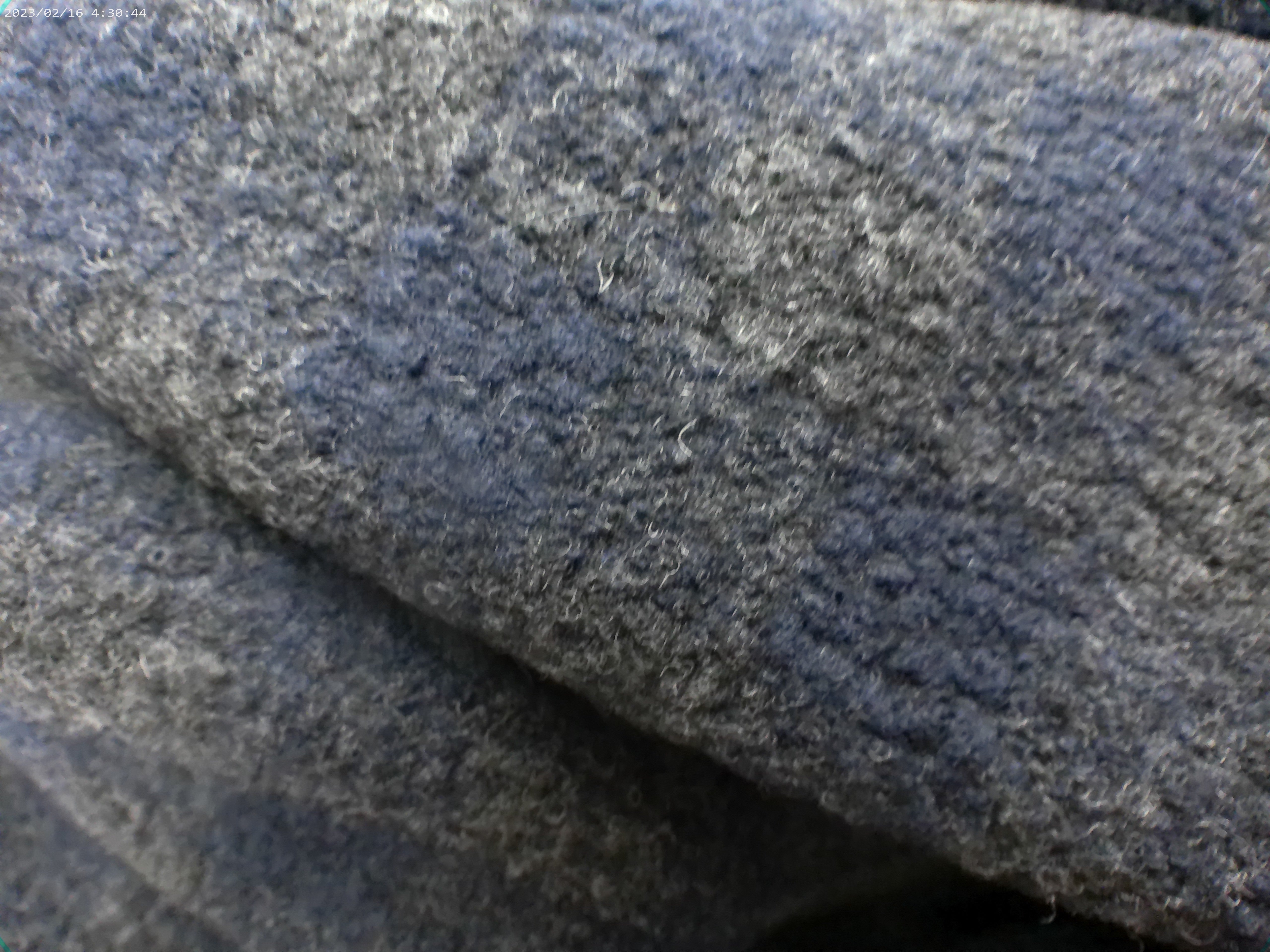 Navy Grey Check Cashmere Mohair Blazer