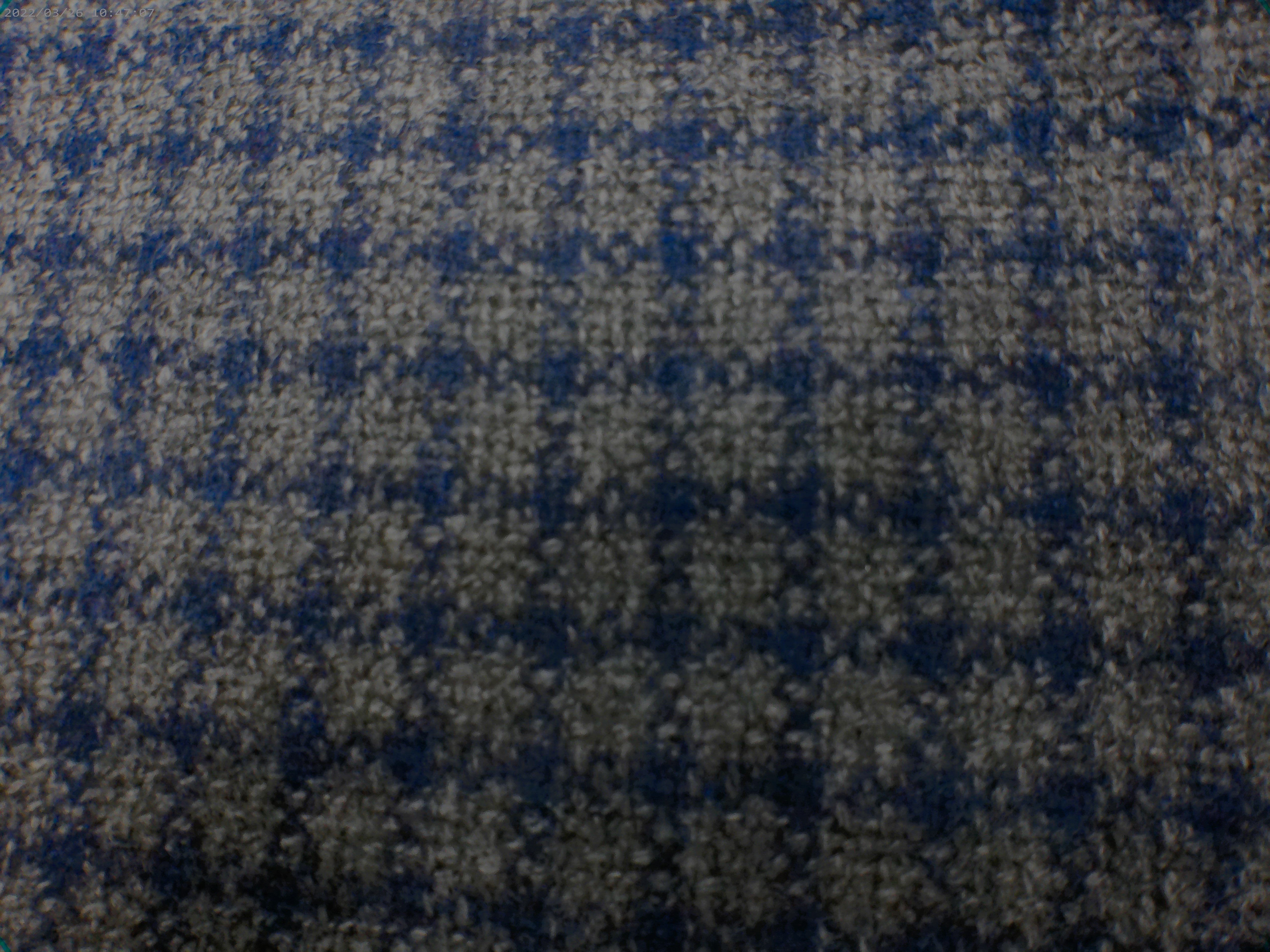 Navy Grey Check Wool Blazer