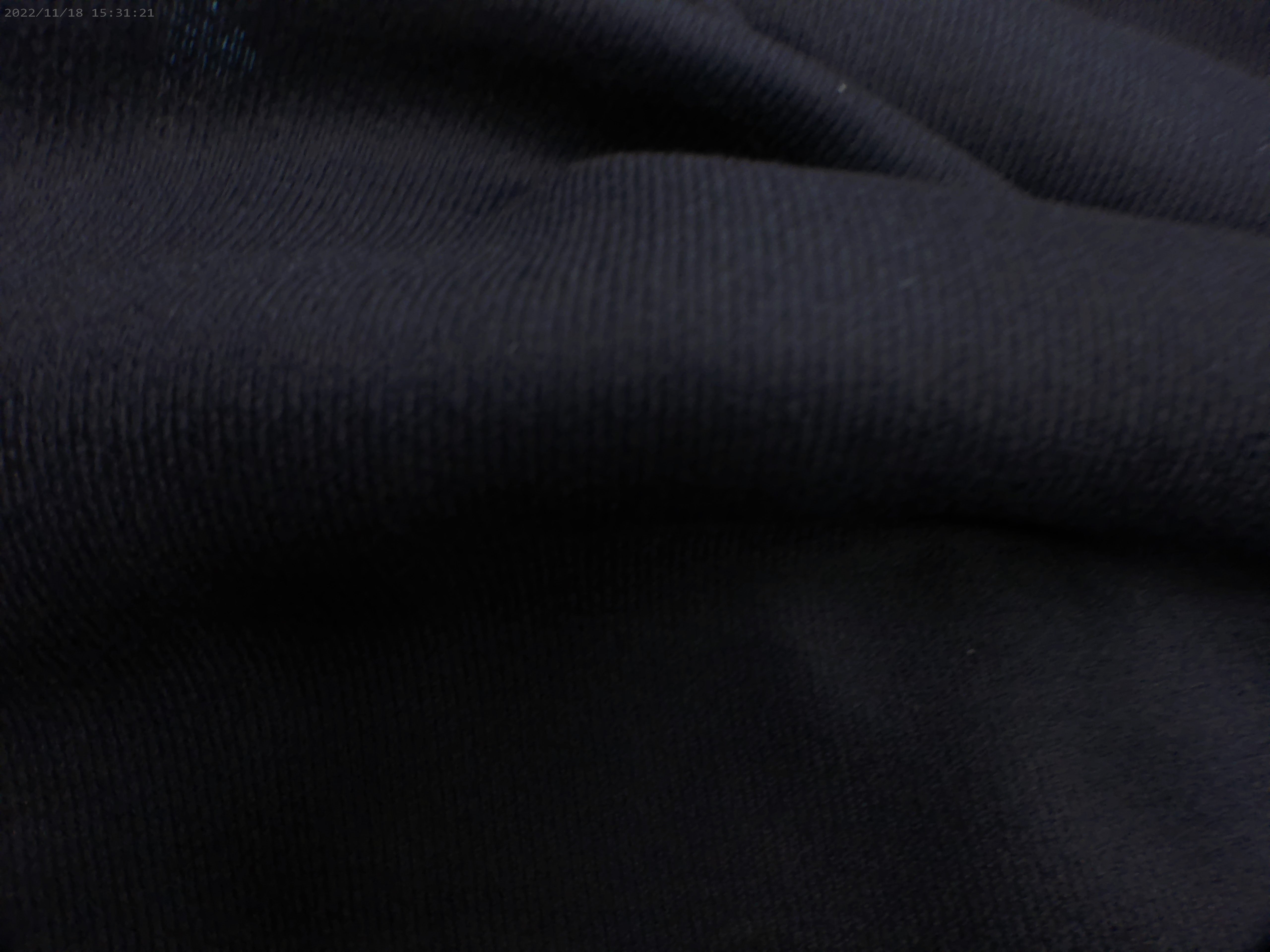 Navy Plain Cashmere Worsted Wool Blazer