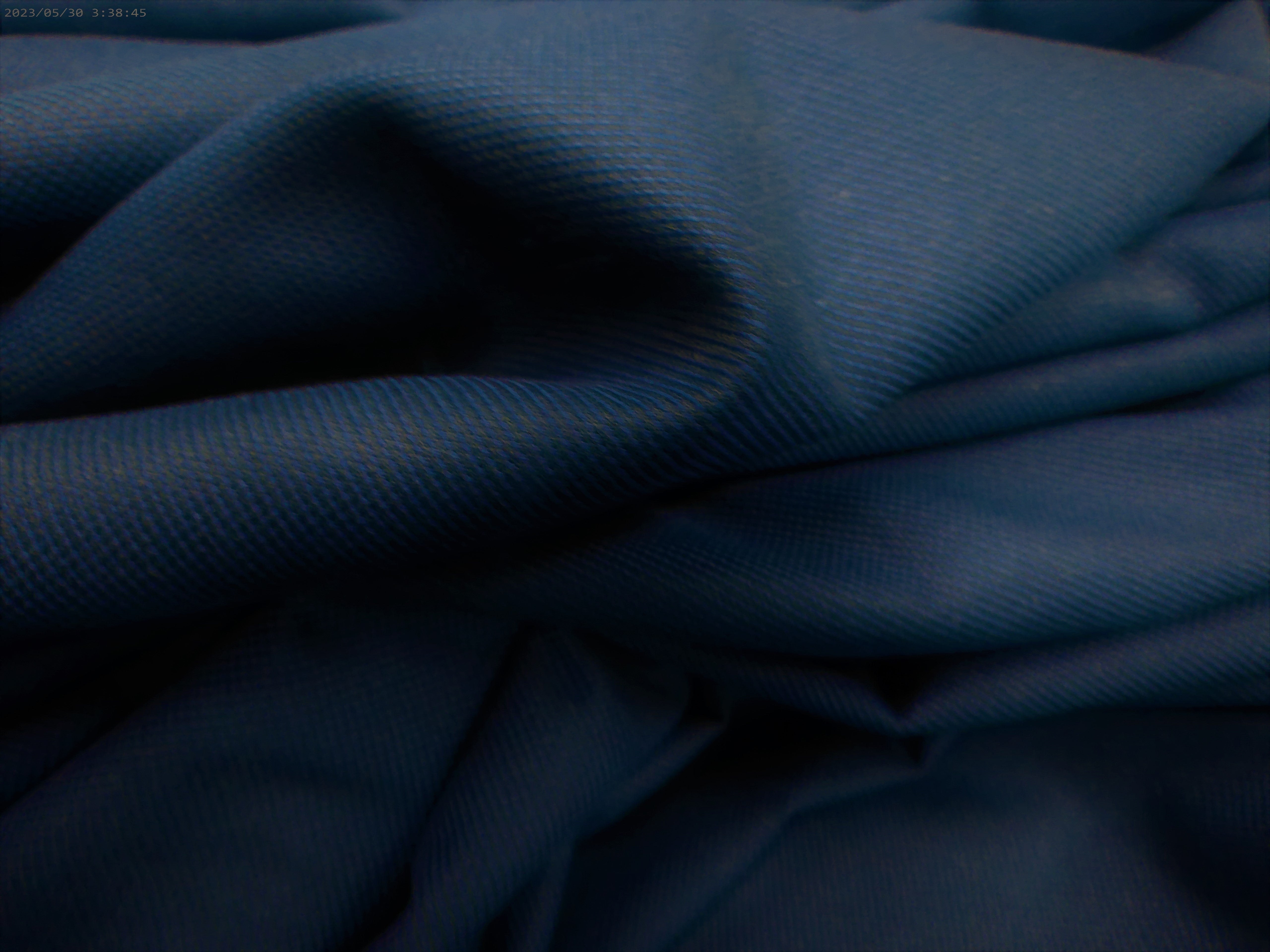 Navy Plain Cotton Dresses Shirting