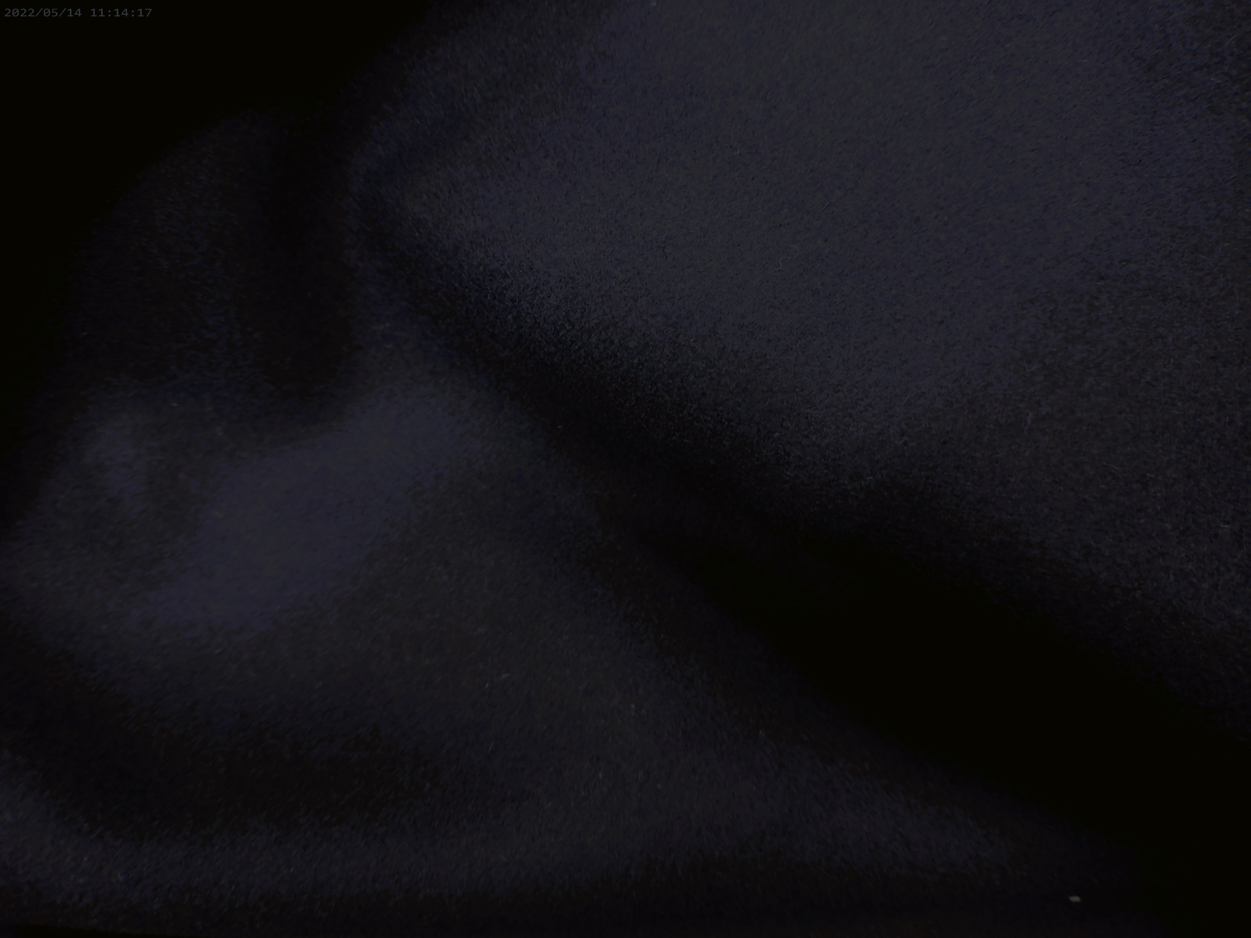Navy Plain Wool Cashmere Coating