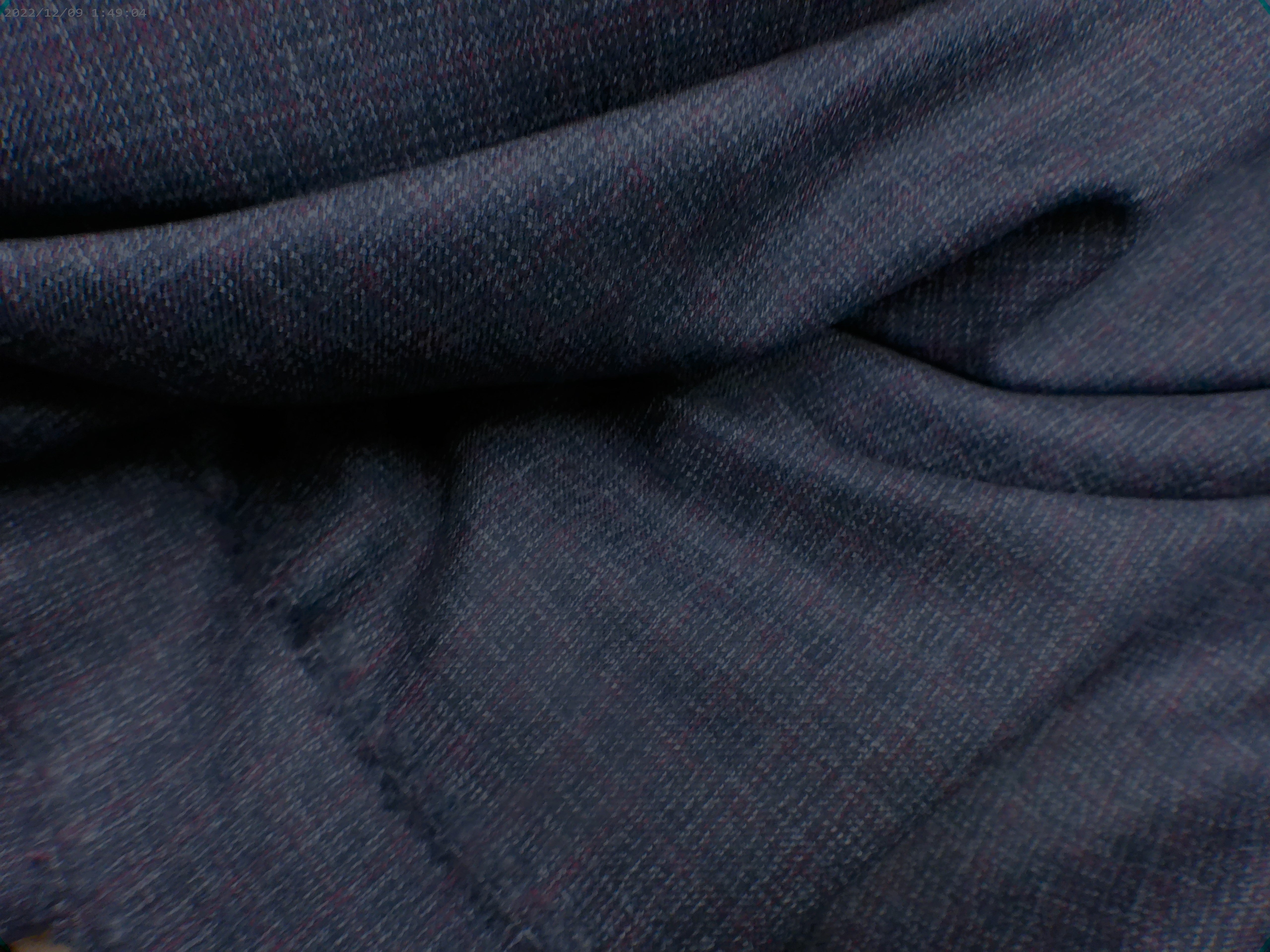 Navy Red Check Worsted Wool Suiting