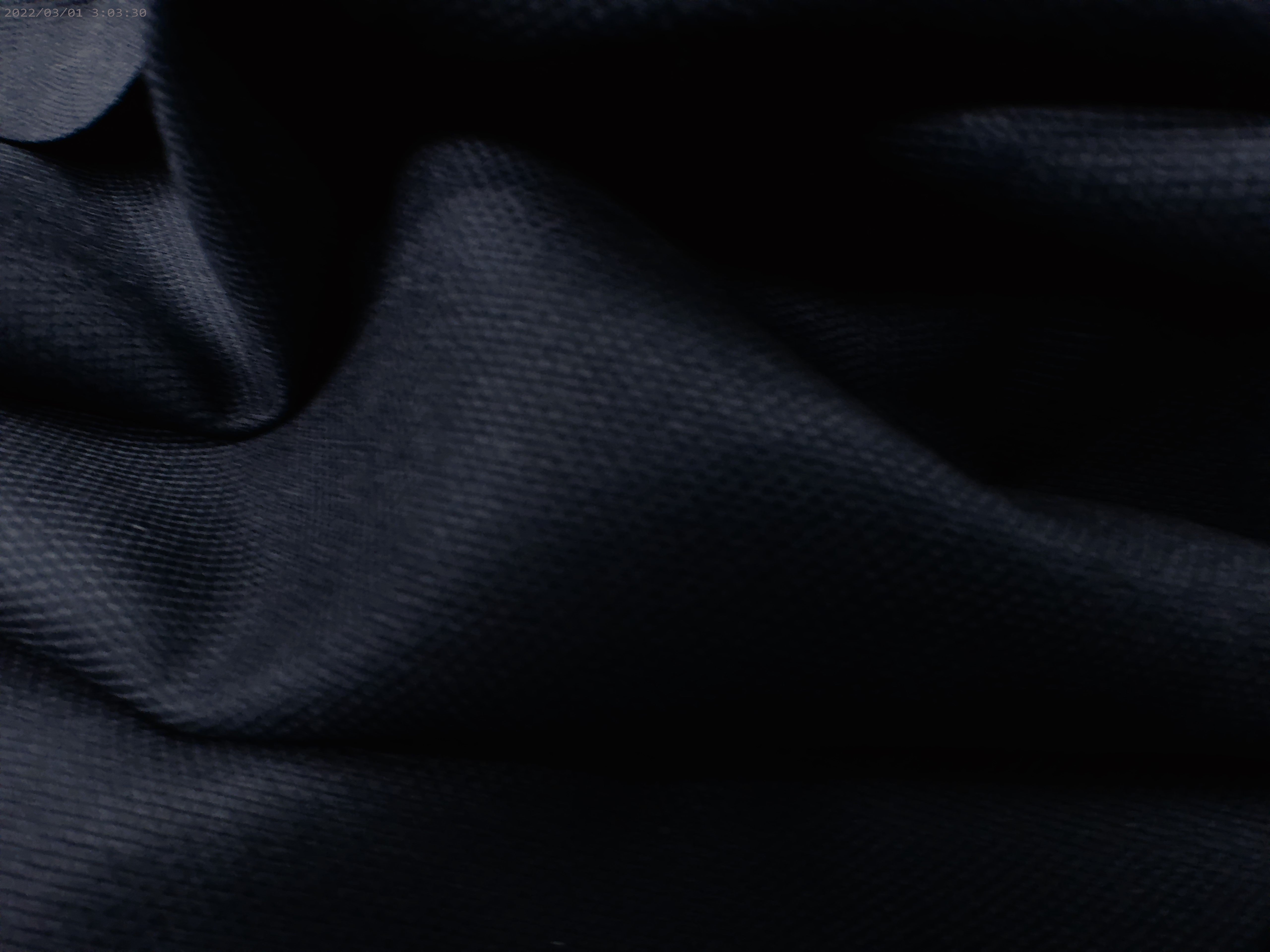 Navy Sharkskin Worsted Wool Suiting