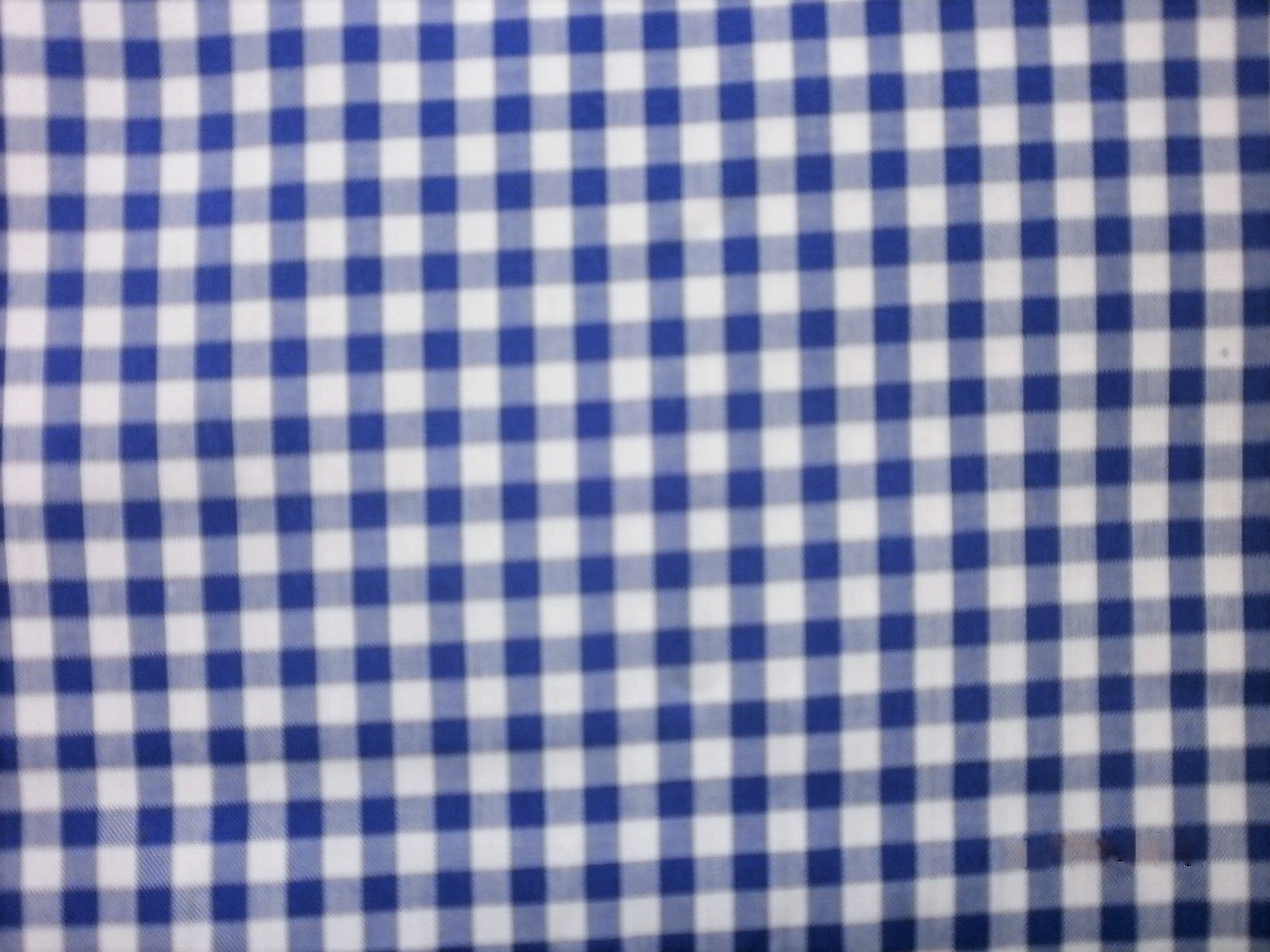 Navy White Check Cotton Dresses Shirting