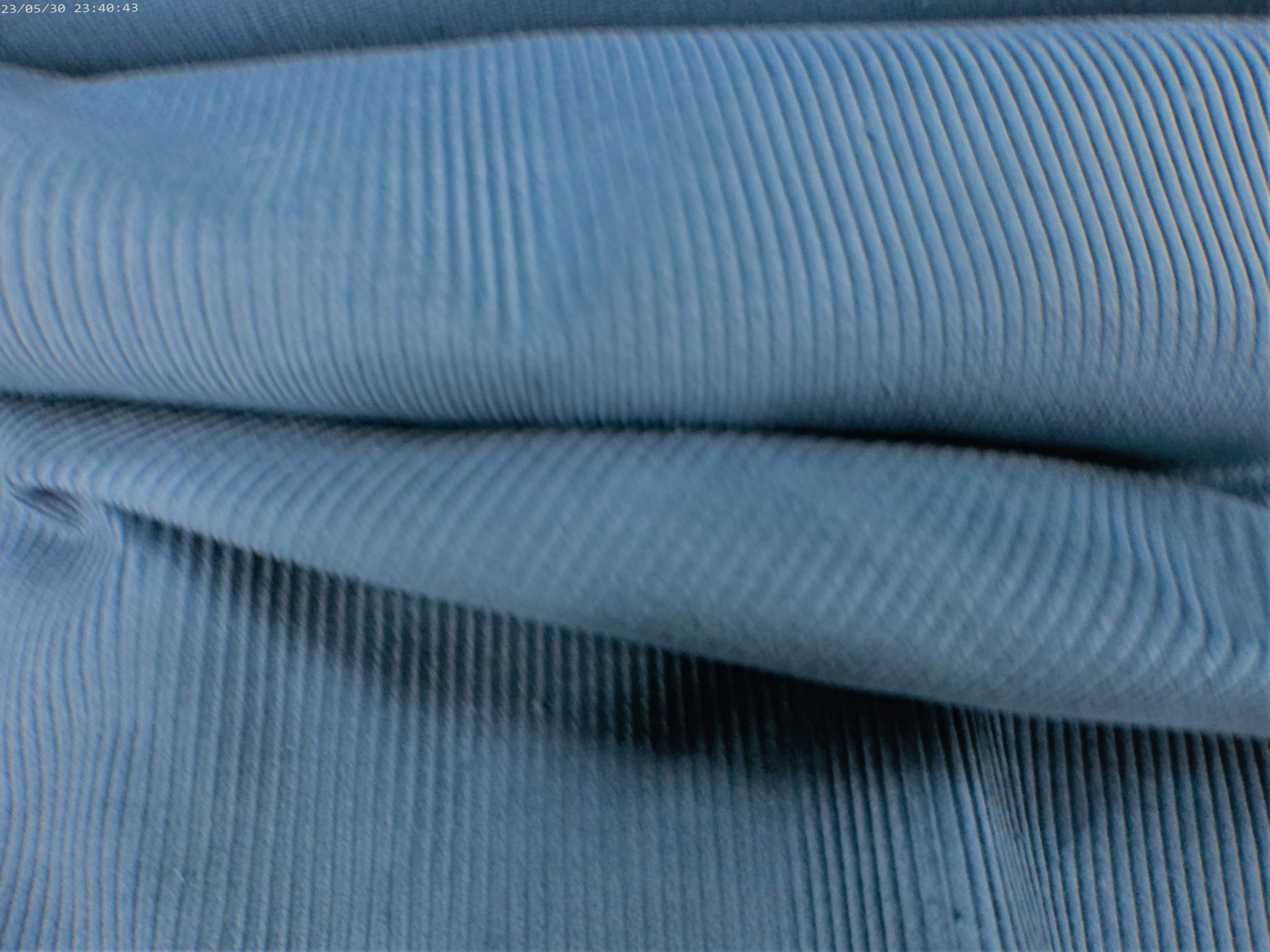 Ocean Blue Corduroy Cotton Blazer