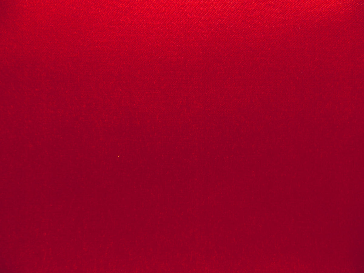 Red Plain Polyester Dresses Suiting Fabric
