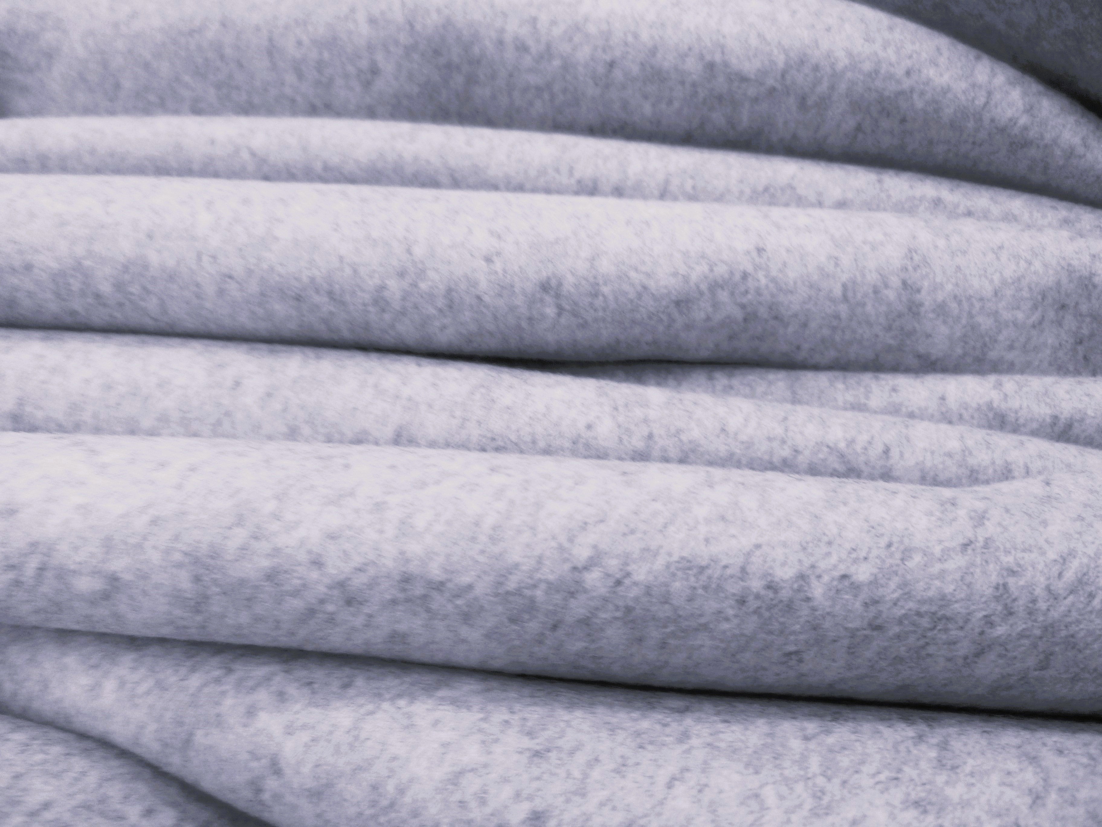 Pearl Grey Plain Wool Cashmere Blazer Coating