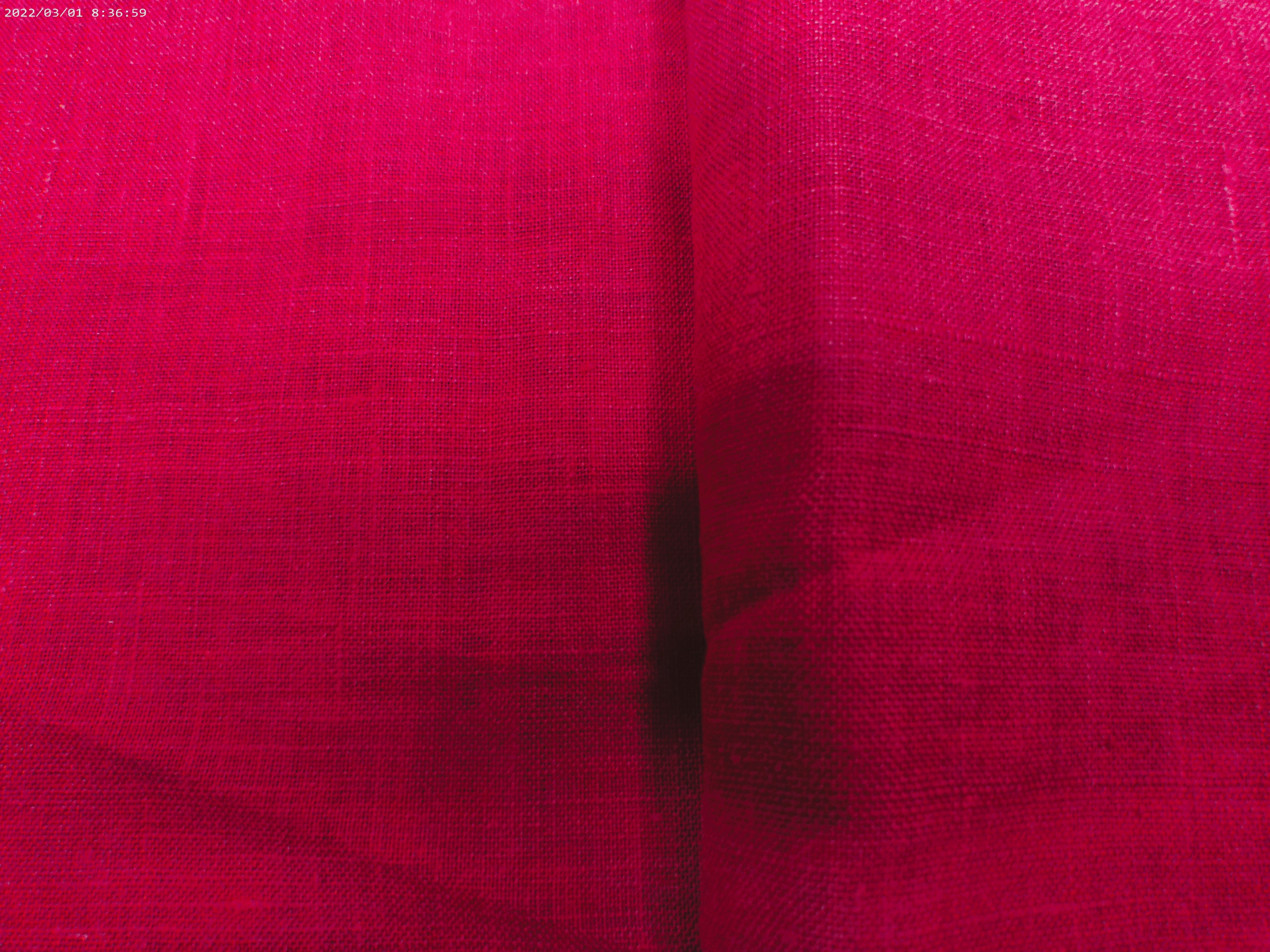 Pink Plain Linen Cotton Shirting