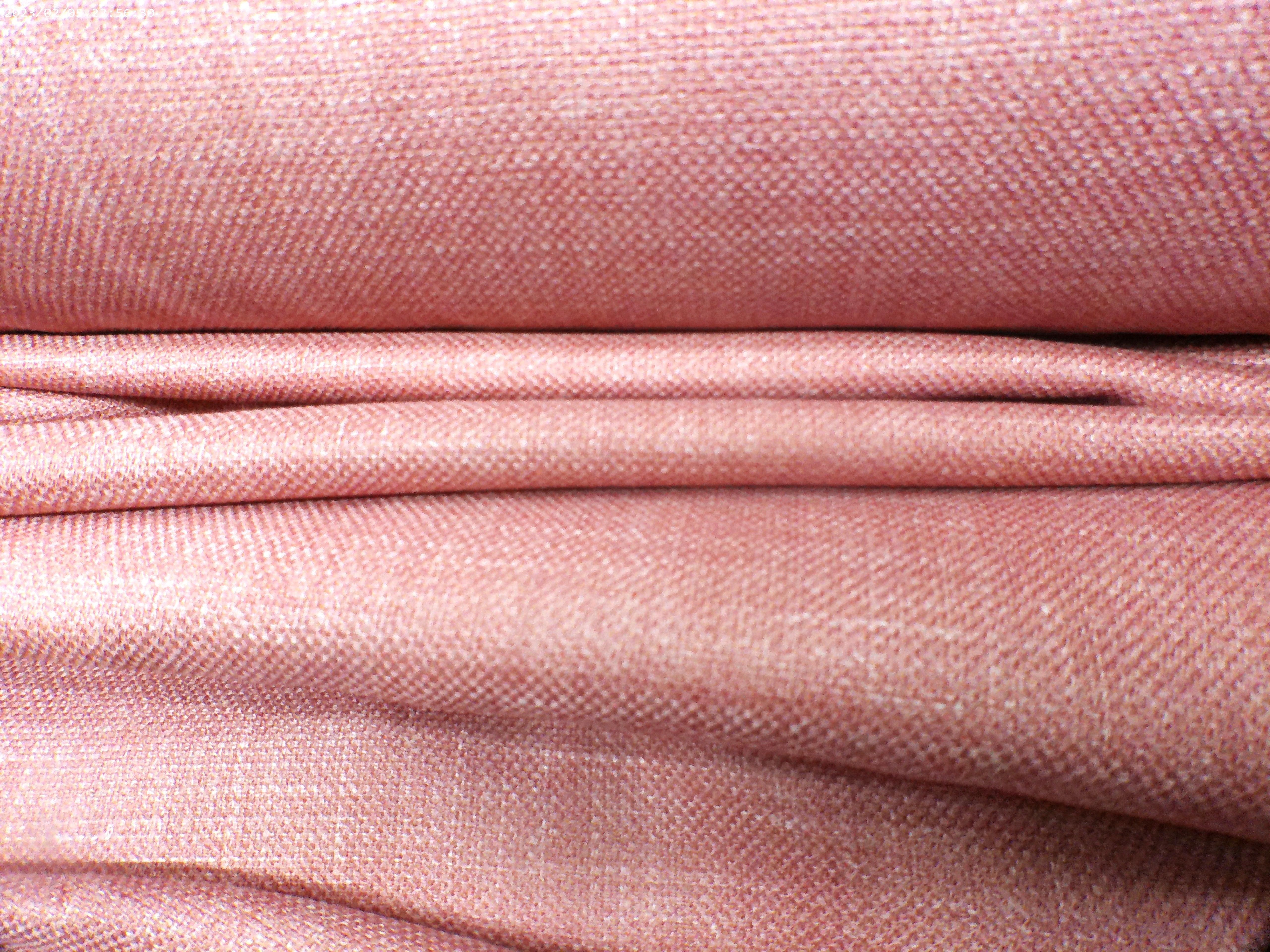 Pink Sharkskin Silk Linen Blazer Suiting