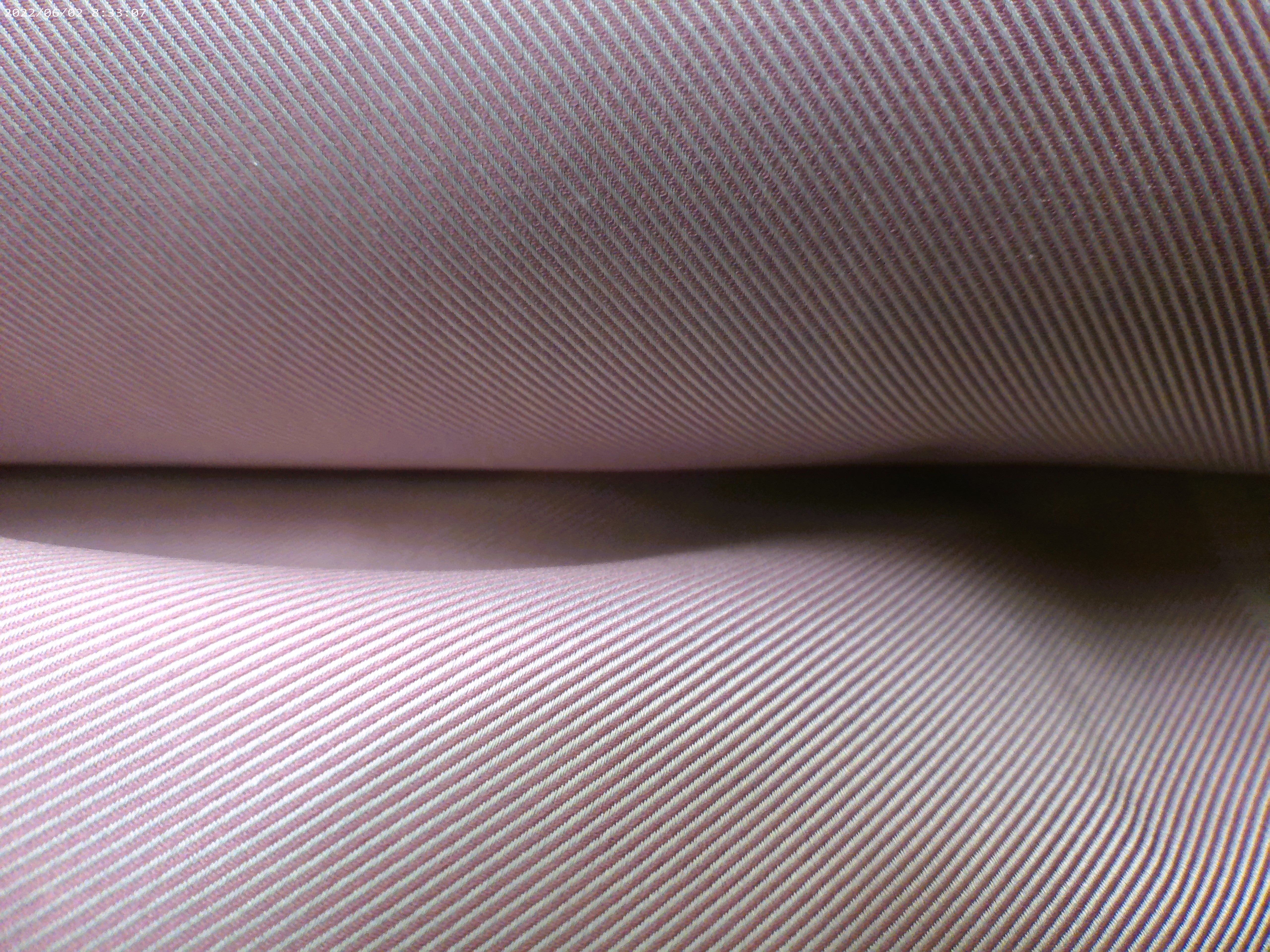 Pink White Stripe Egyptian Cotton Shirting