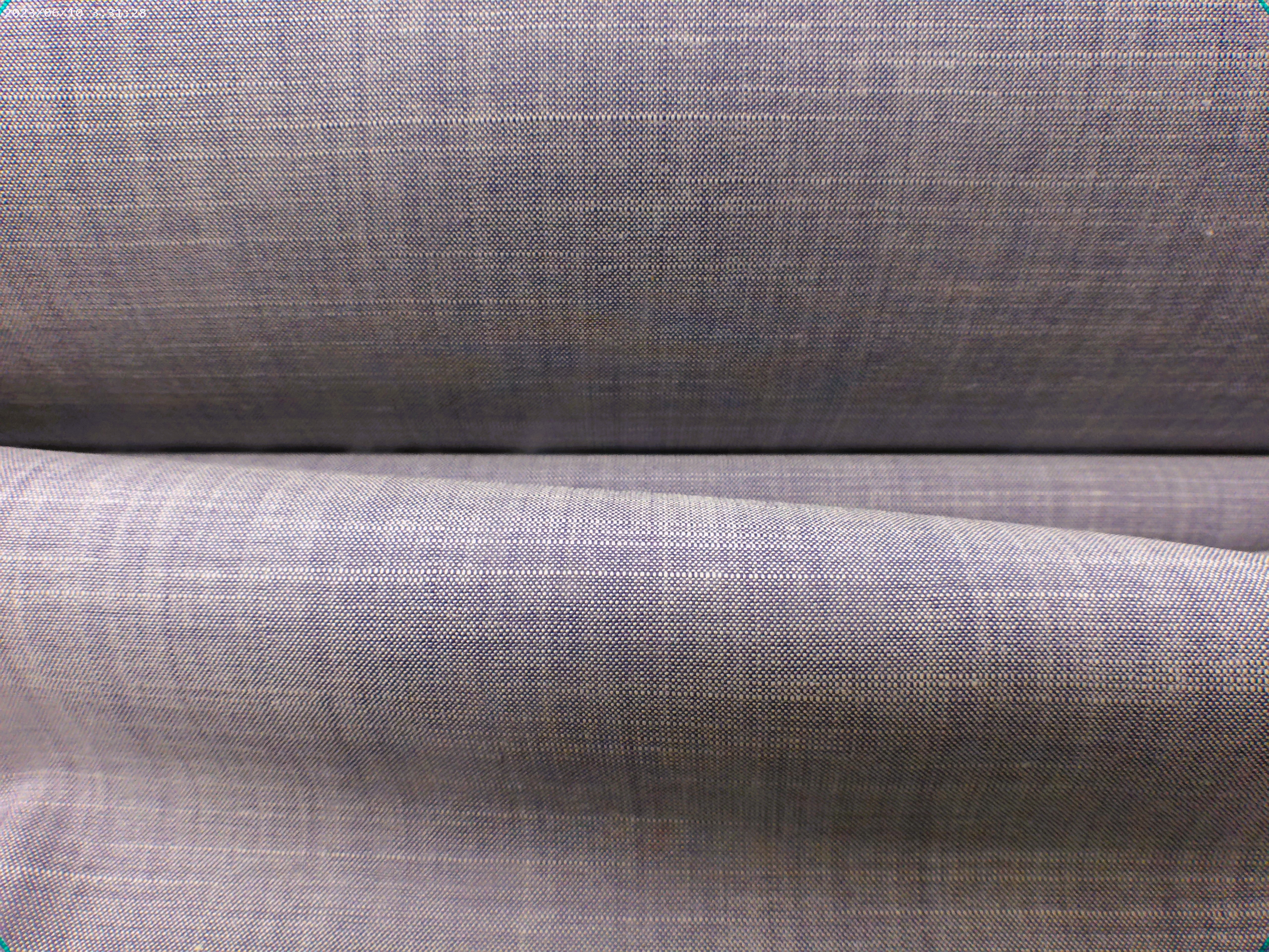 Purple Plain Linen Cotton Shirting